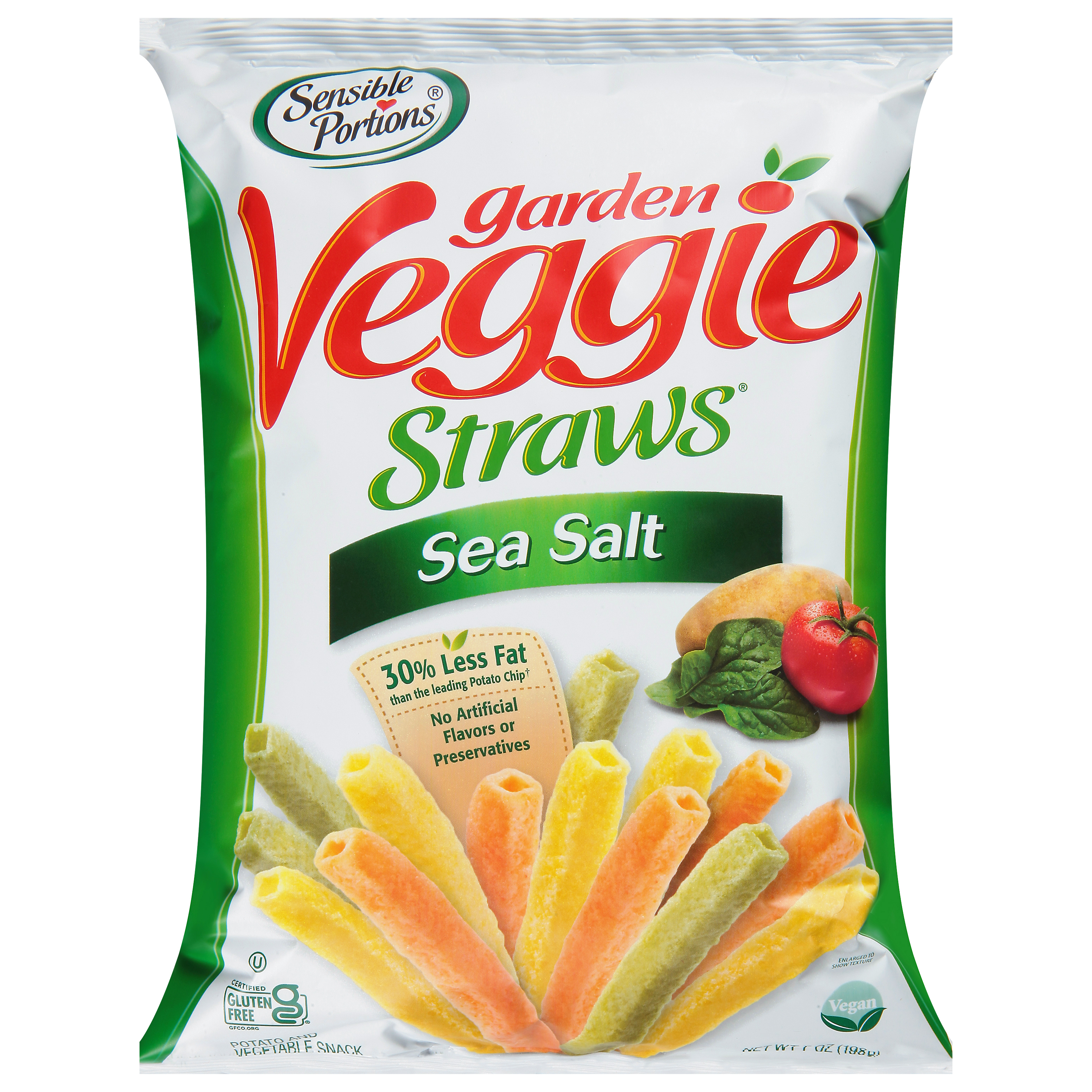 Sensible Portions Sea Salt Veggie Straws 7oz
