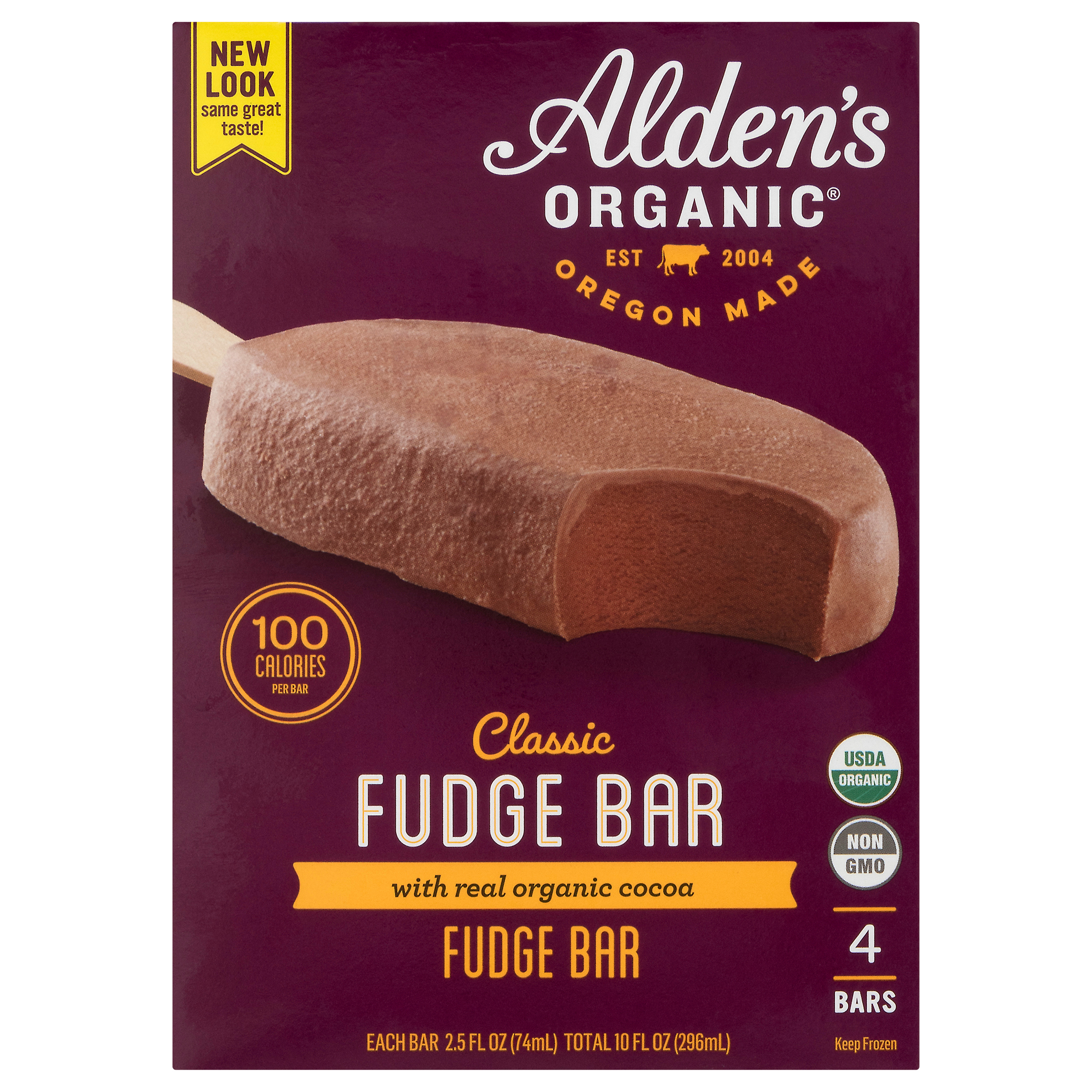 Aldens Organic Classic Fudge Bar