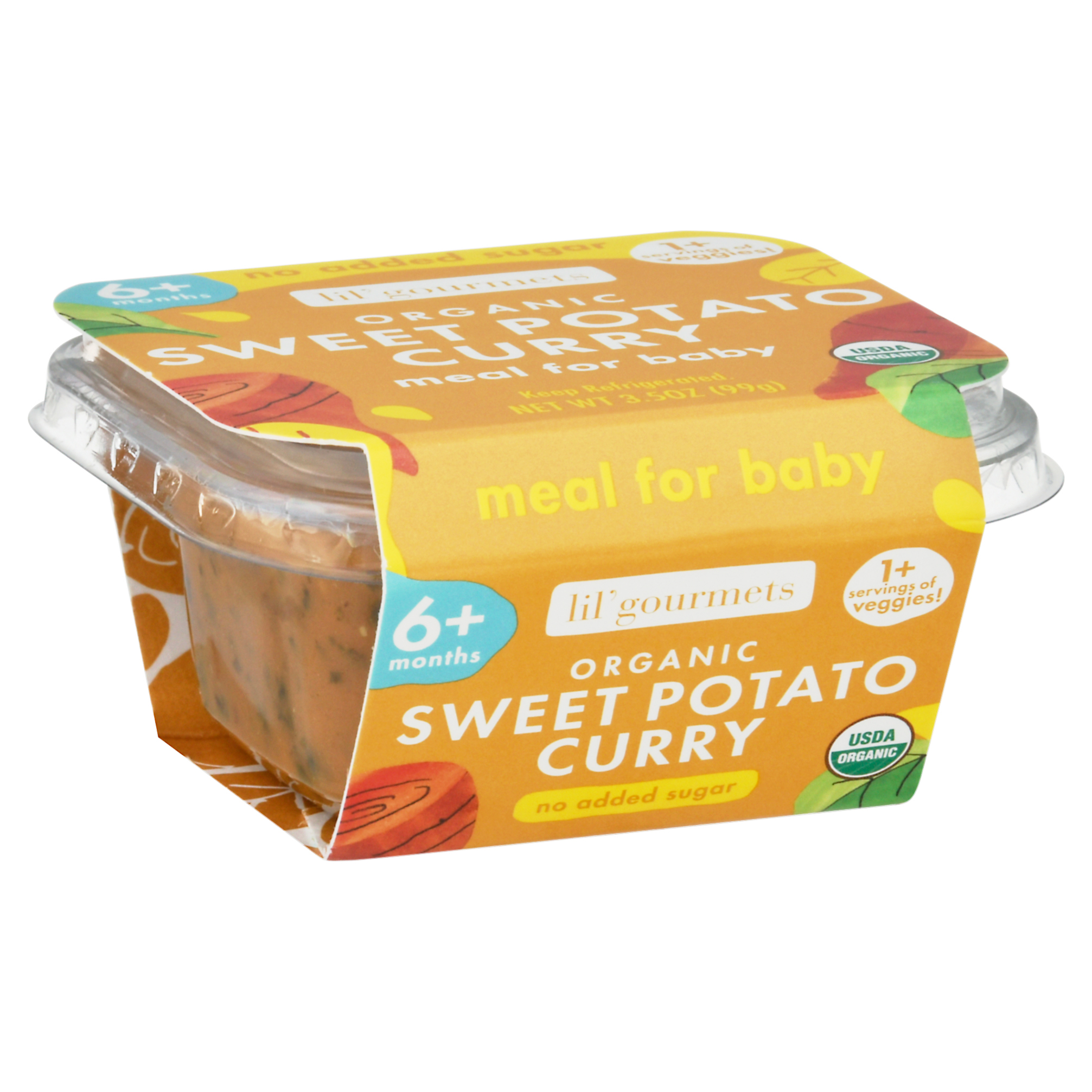 Lil' Gourmets Organic Sweet Potato Curry Meal for Baby