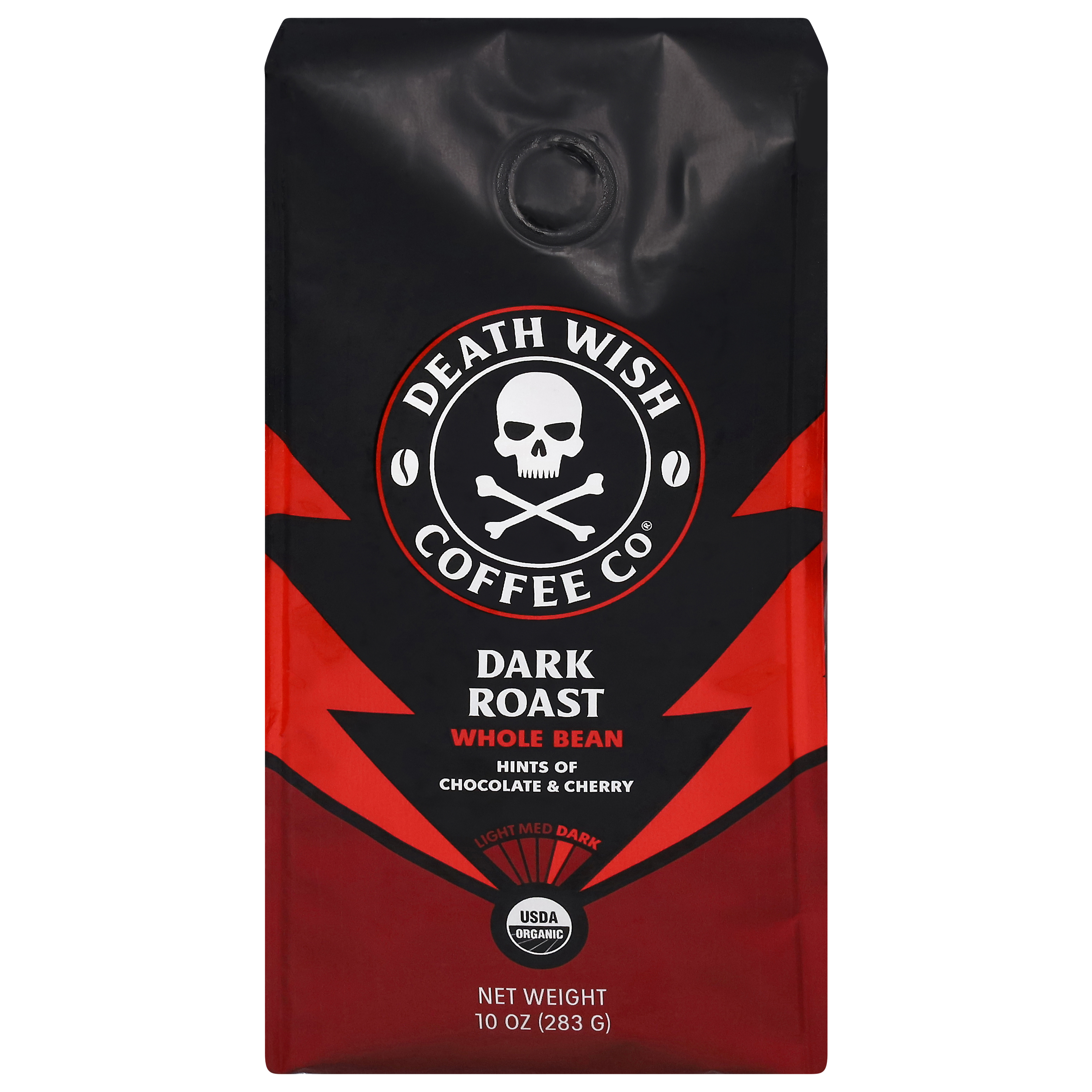Death Wish Coffee Co Dark Roast Whole Bean Coffee