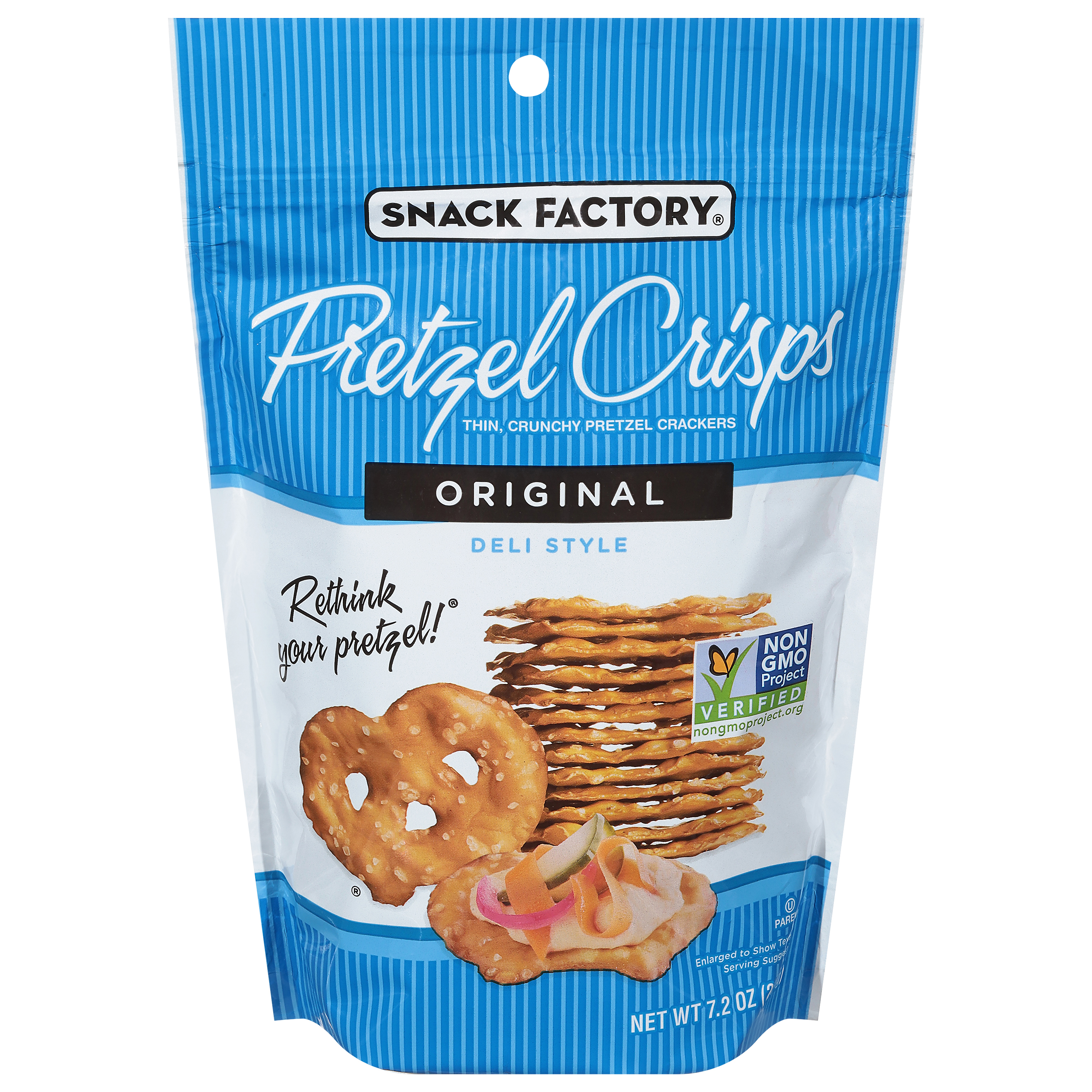 Snack Factory Deli Style Original Pretzel Crisps