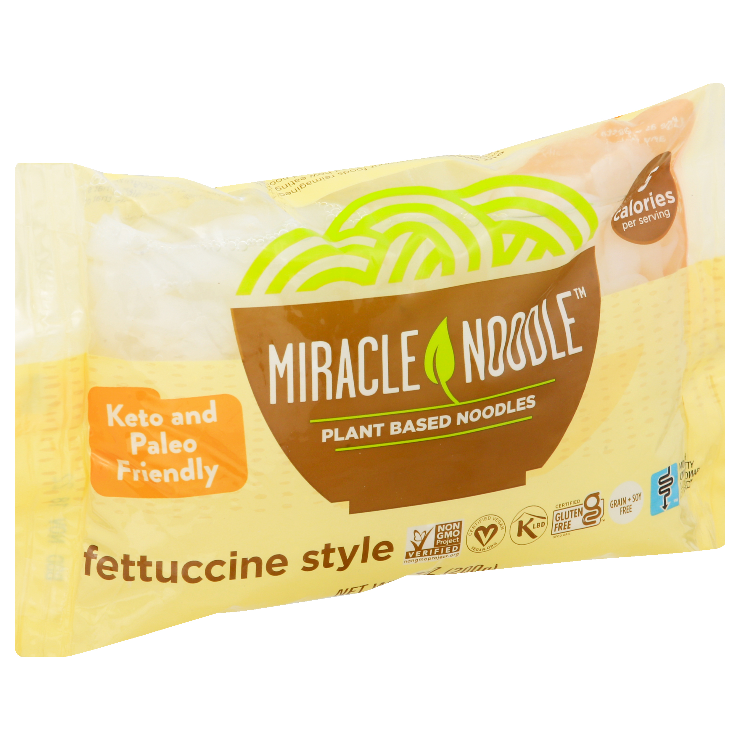 Miracle Noodle Fettuccine Style Plant Based Noodles