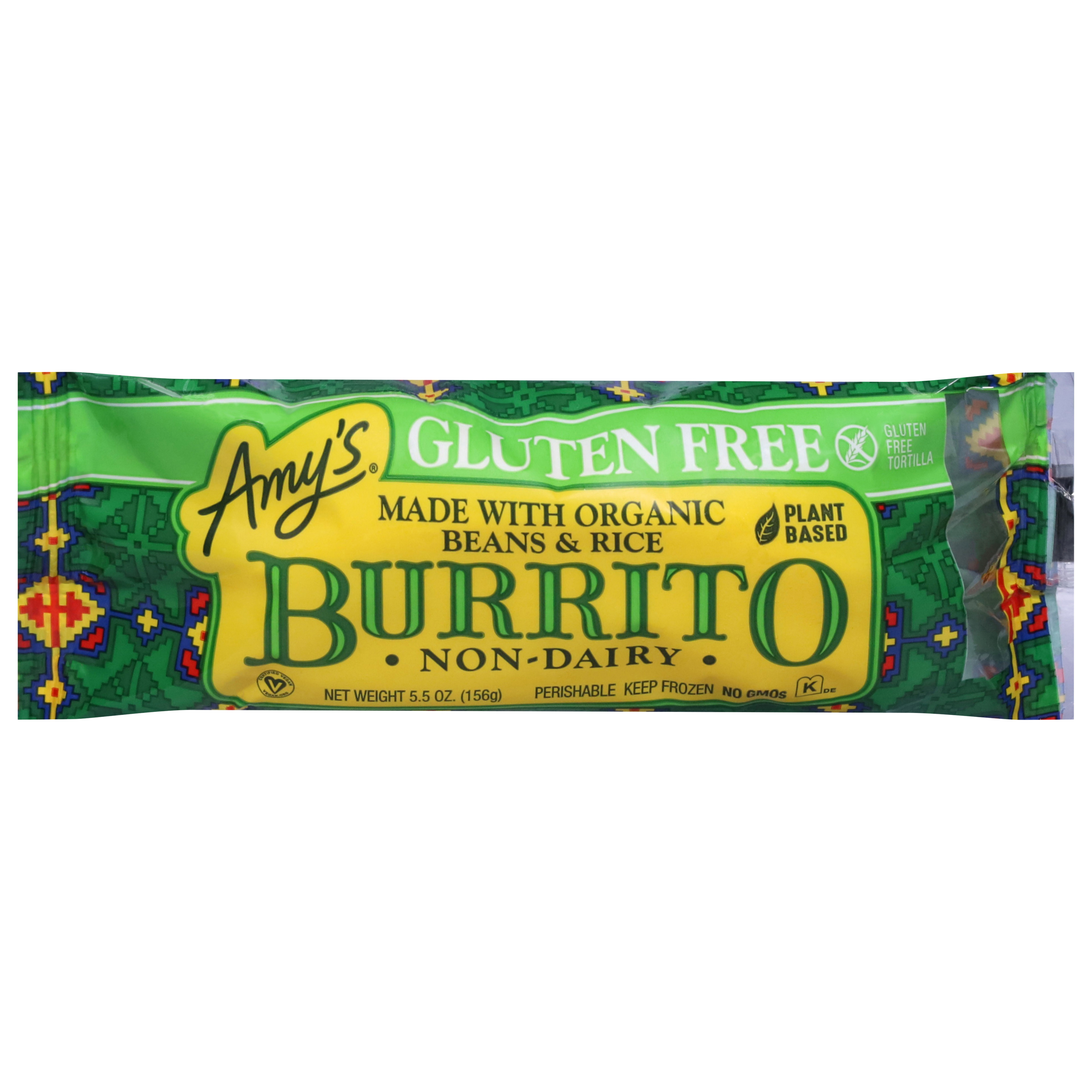 Amy's Plant Based Non-Dairy Burrito