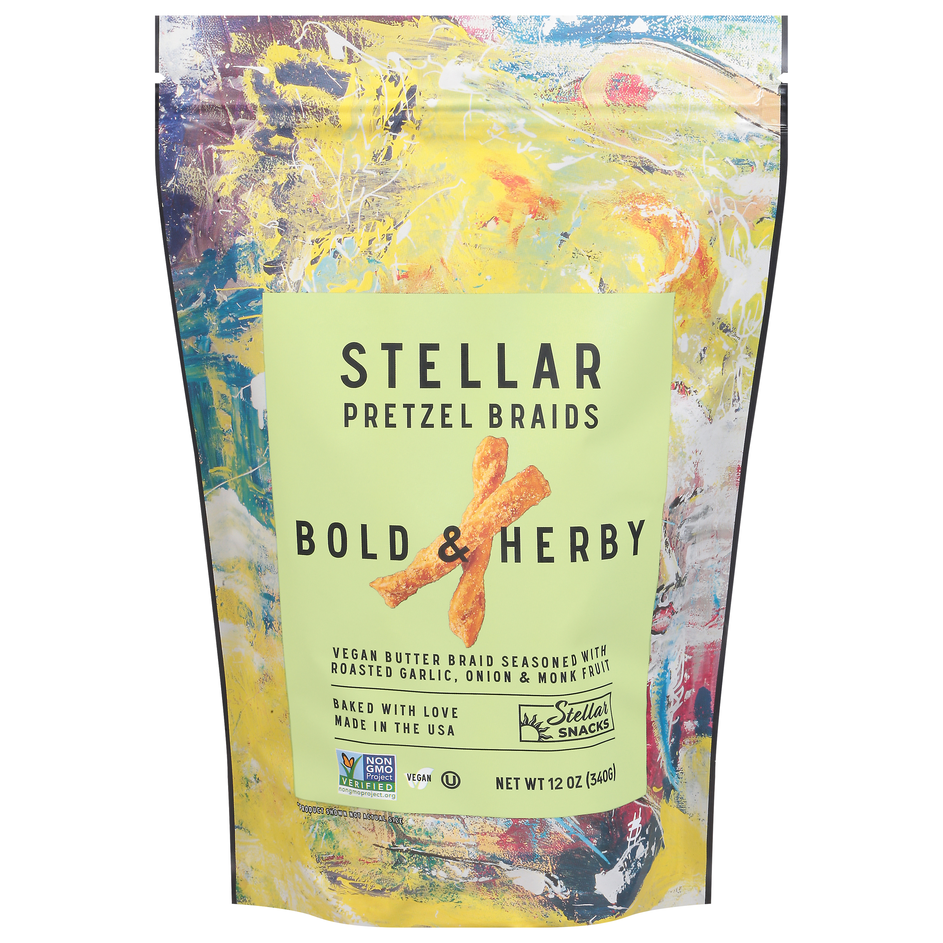 Stellar Bold & Herby Pretzel Braids