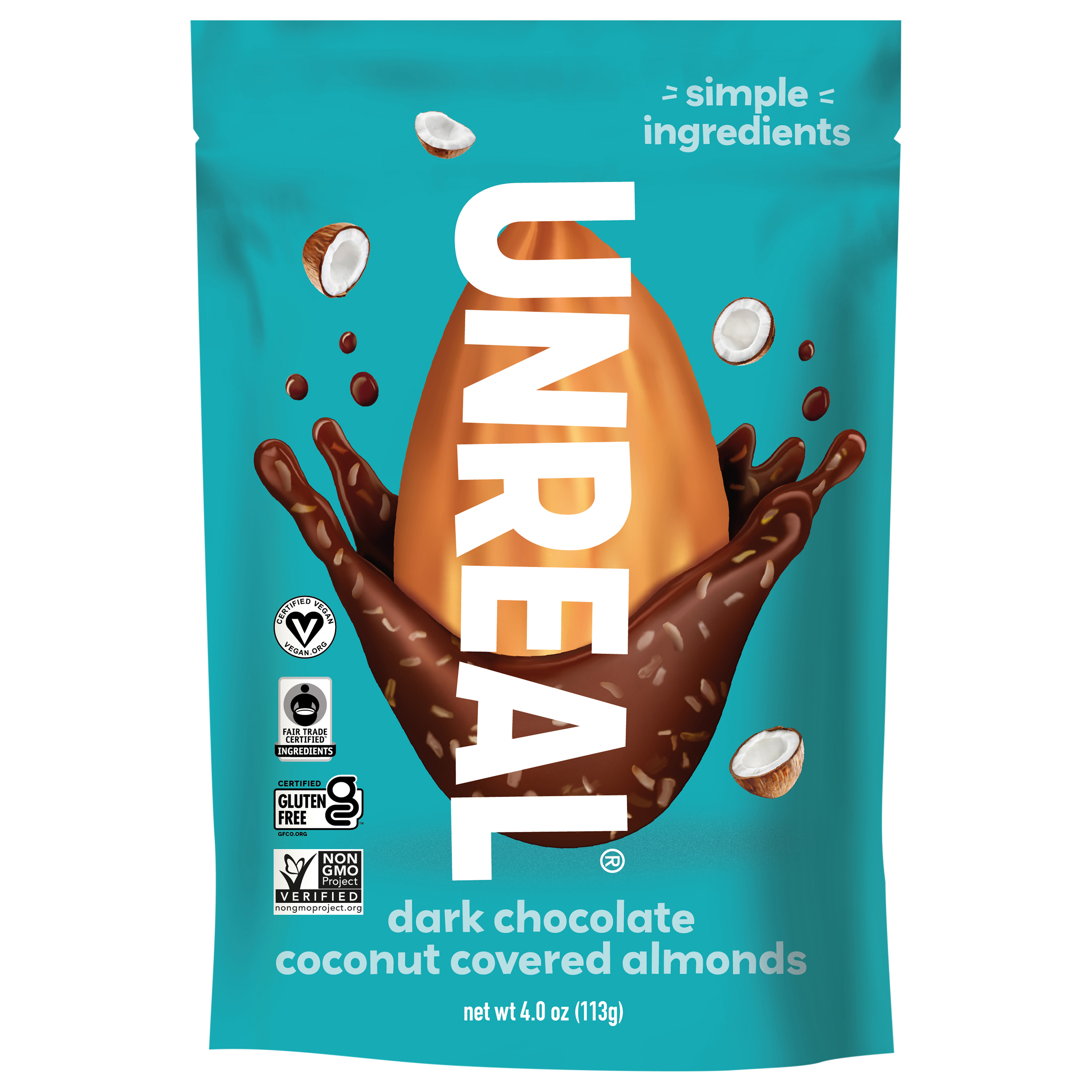 Dark Chocolate Coconut Almonds (4.0 oz)