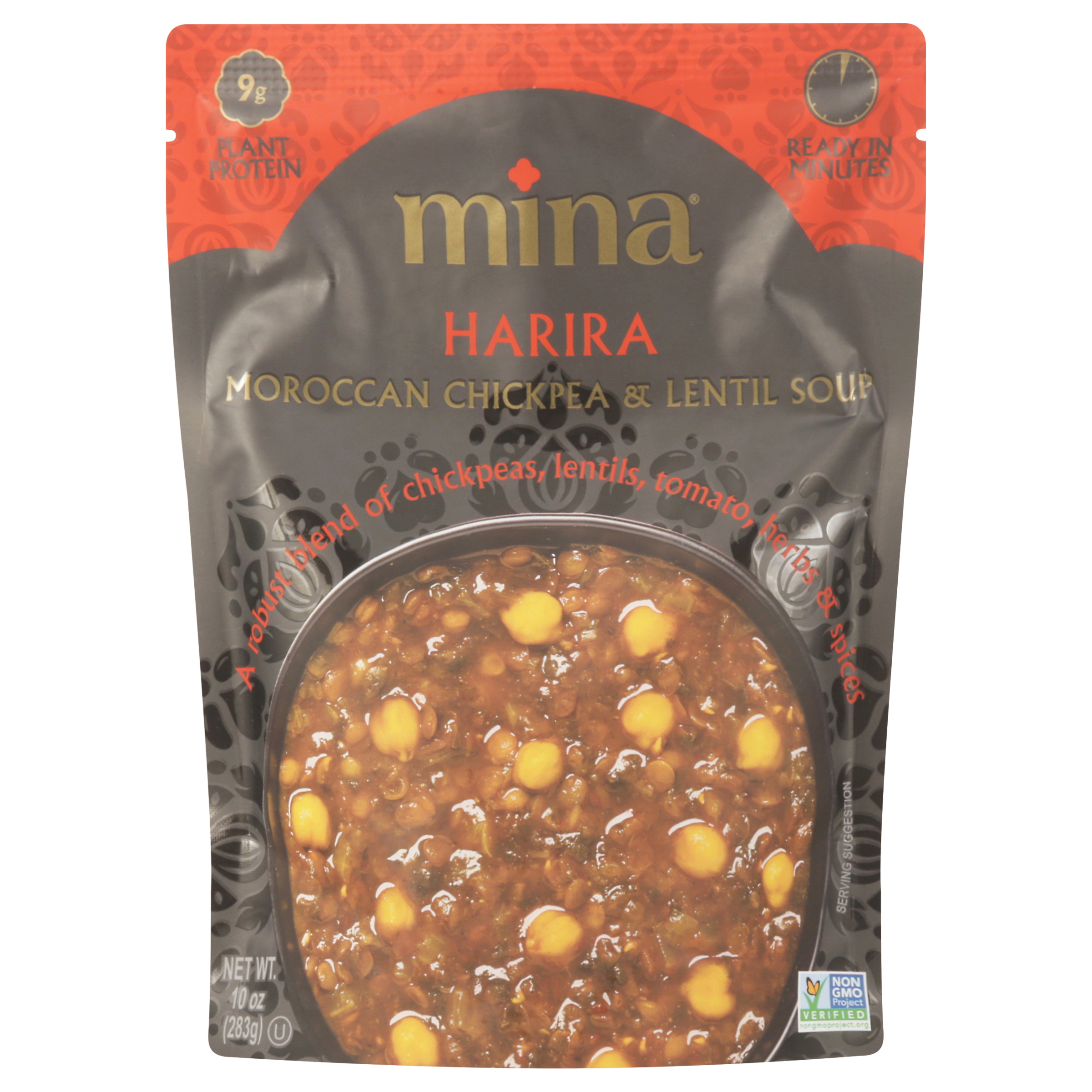 Mina Harira Moroccan Chickpea & Lentil Soup