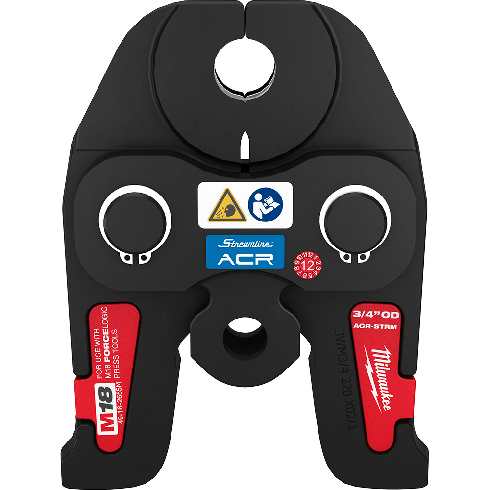 3/4" Streamline ACR Press Jaw for M18 FORCE LOGIC Press Tools