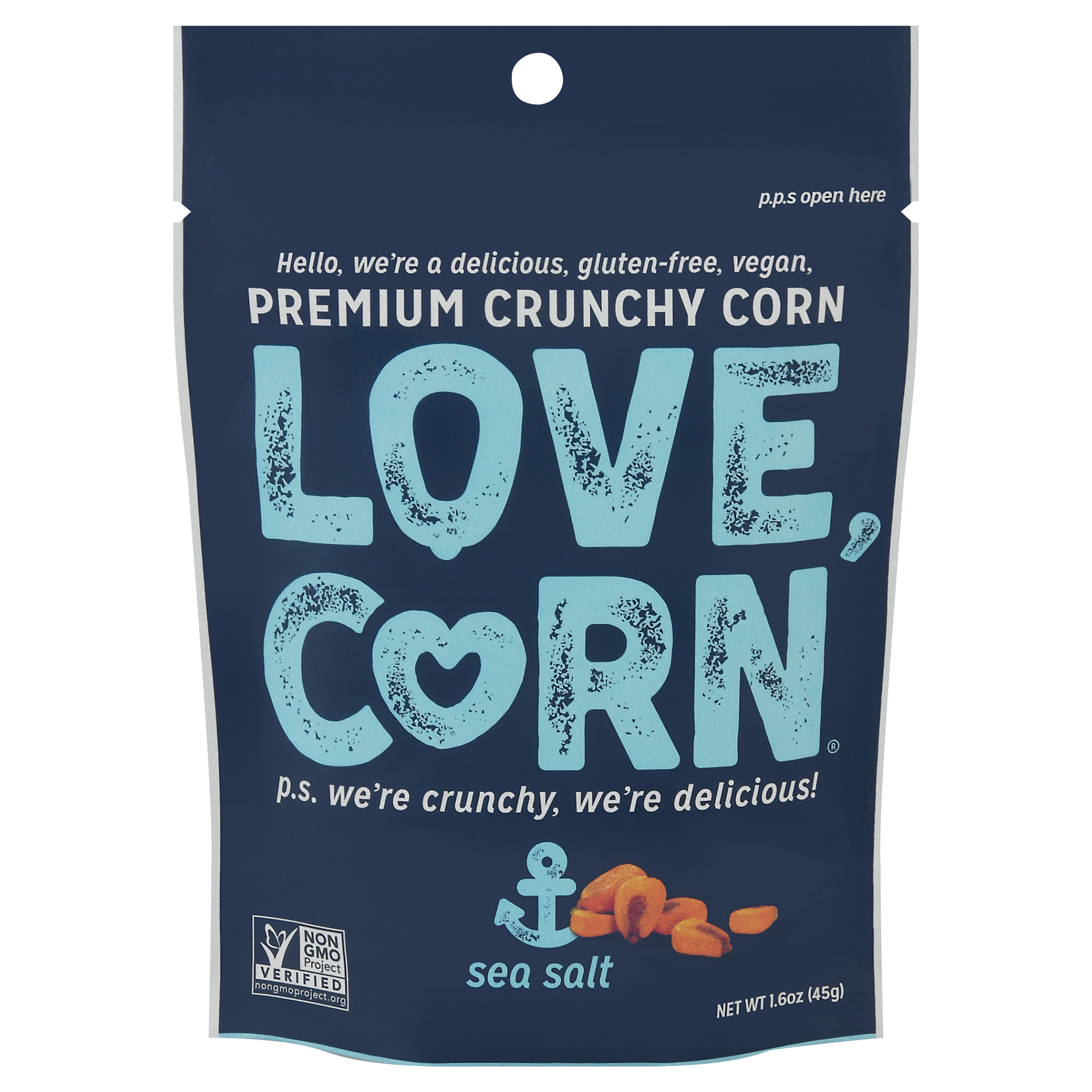 Love Corn Sea Salt Premium Crunchy Corn