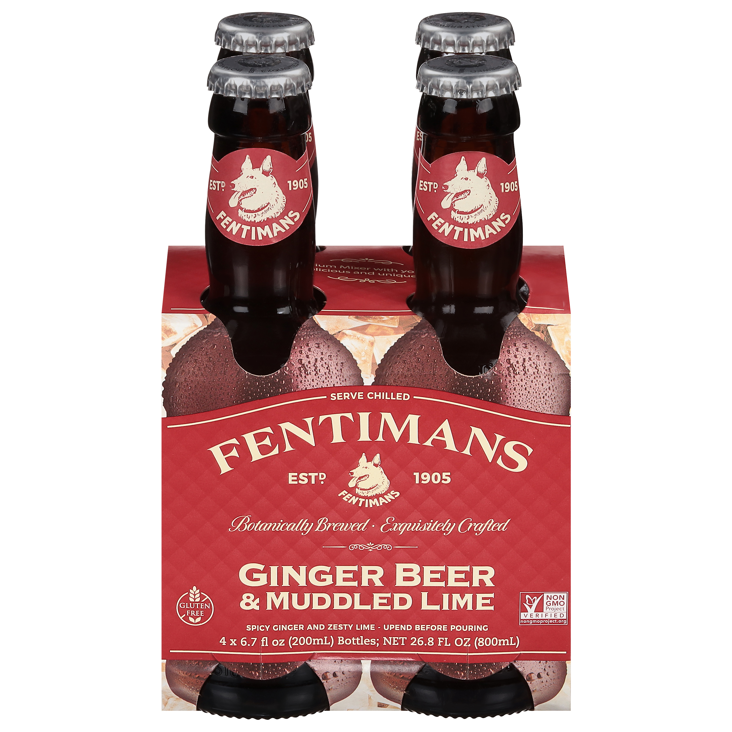 Fentimans Ginger Beer & Muddled Lime Mixer