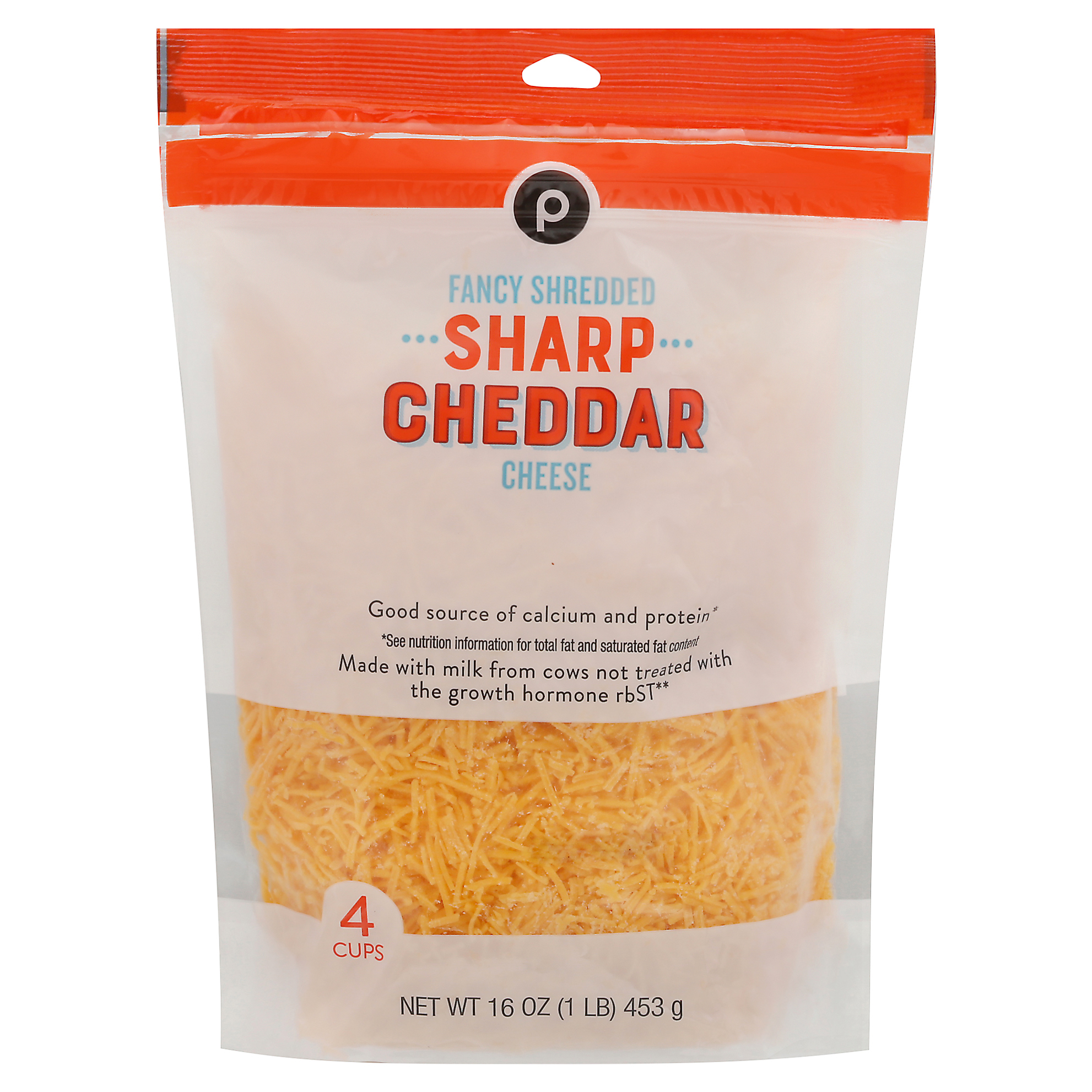 Publix Sharp Cheddar Fancy Shredded Cheese 16 oz