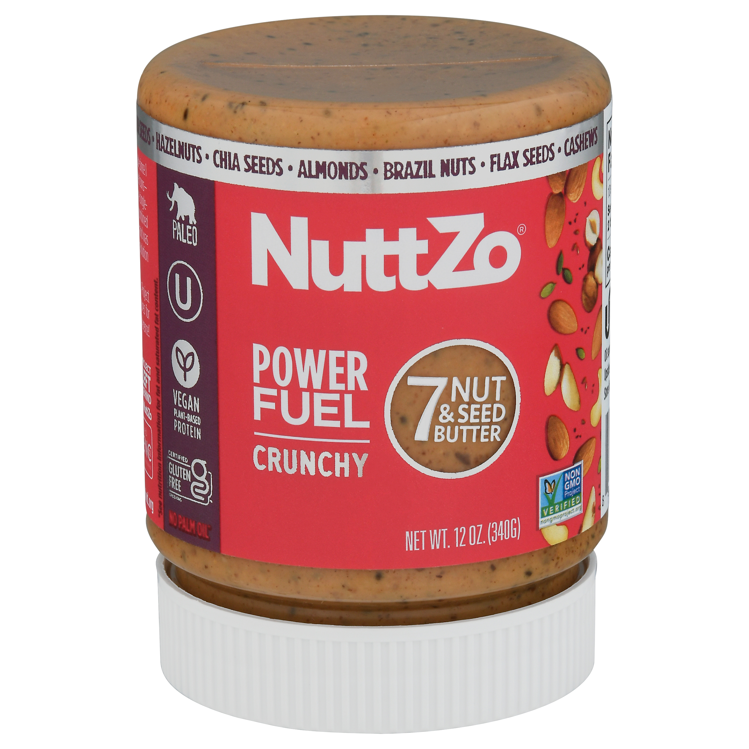 NuttZo Power Fuel Crunchy 7 Nut & Seed Butter