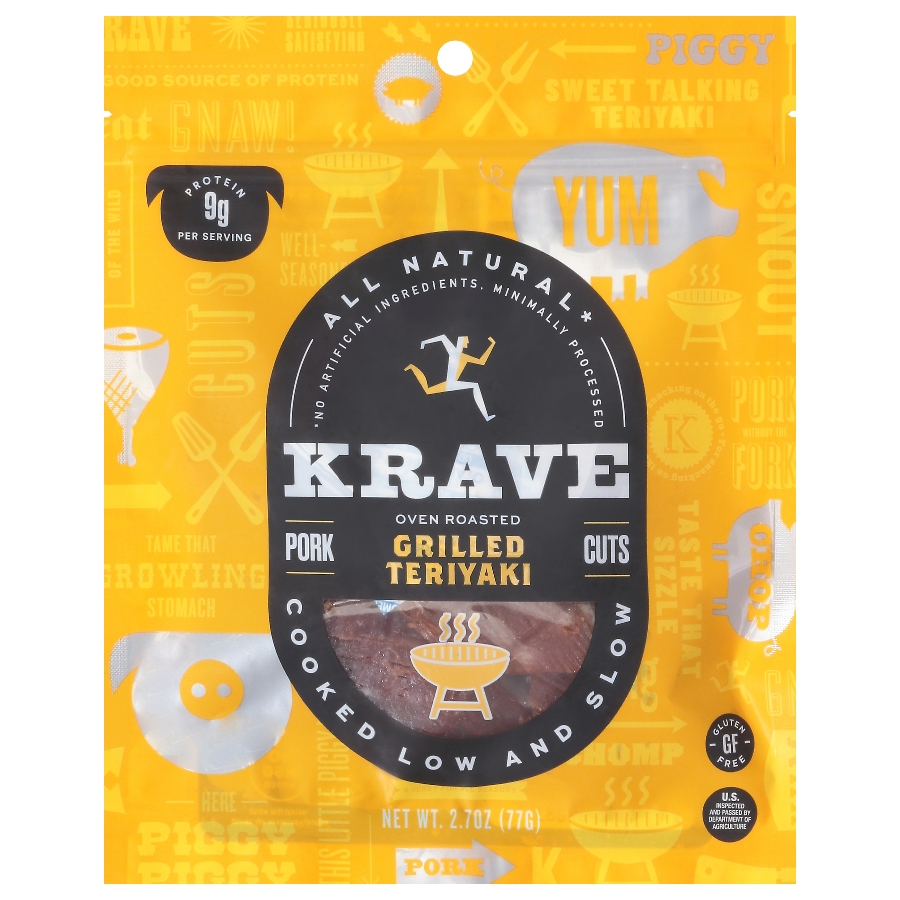 Krave Grilled Teriyaki Pork Cuts