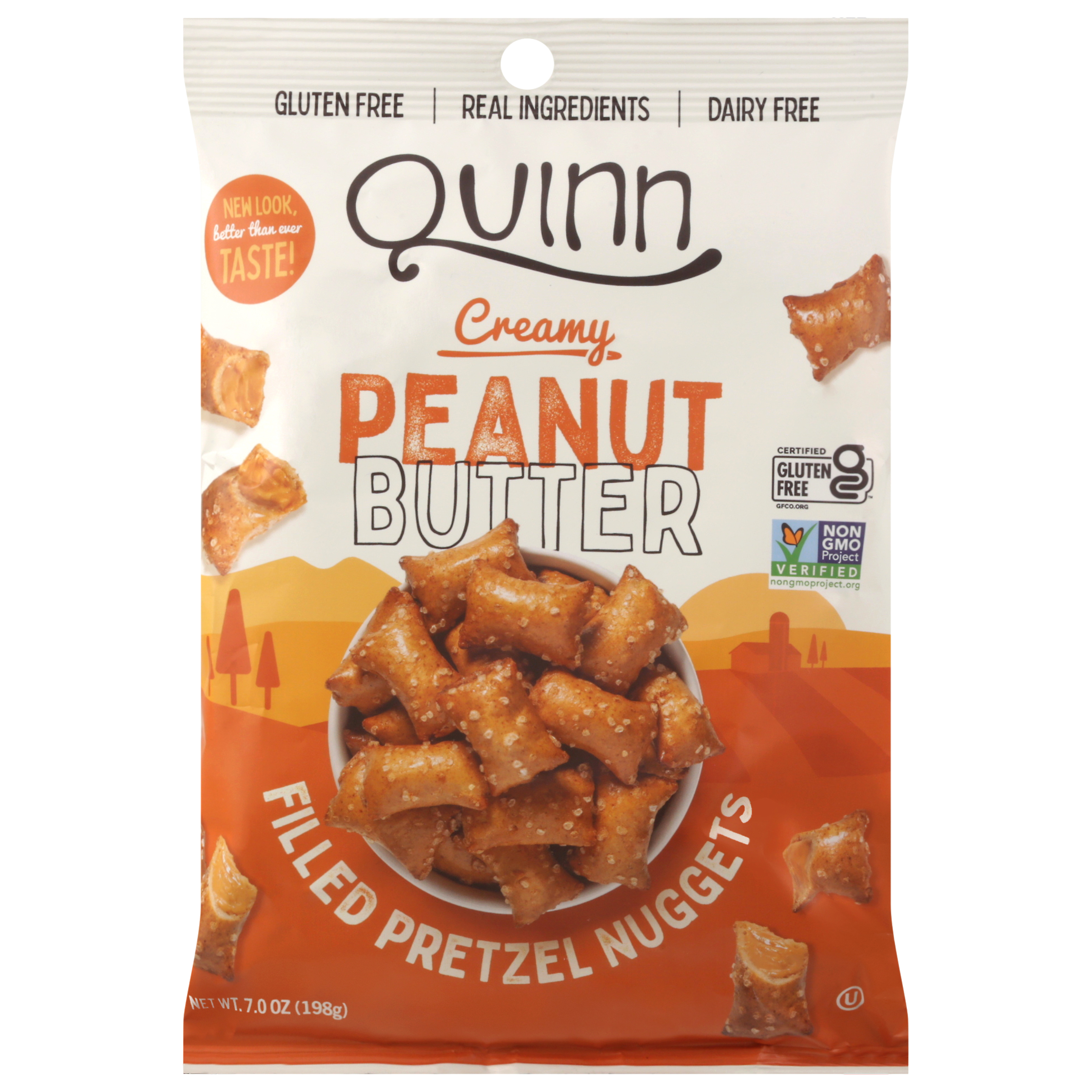 Quinn Filled Creamy Peanut Butter Pretzel Nuggets