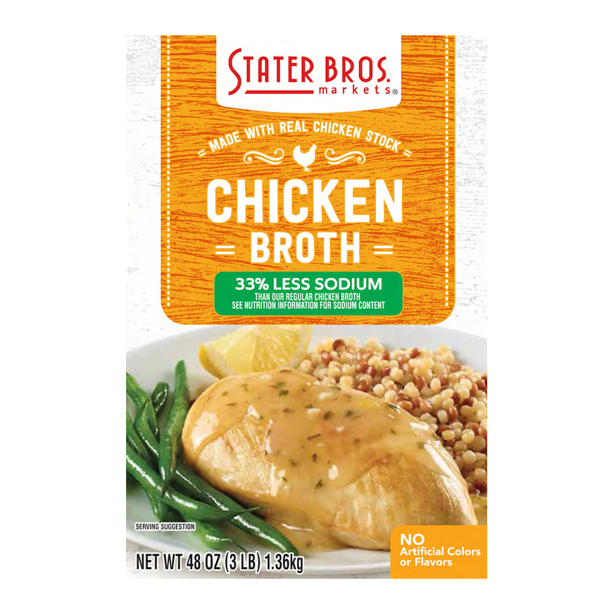 Stater Bros. Markets Chicken Broth 48 oz