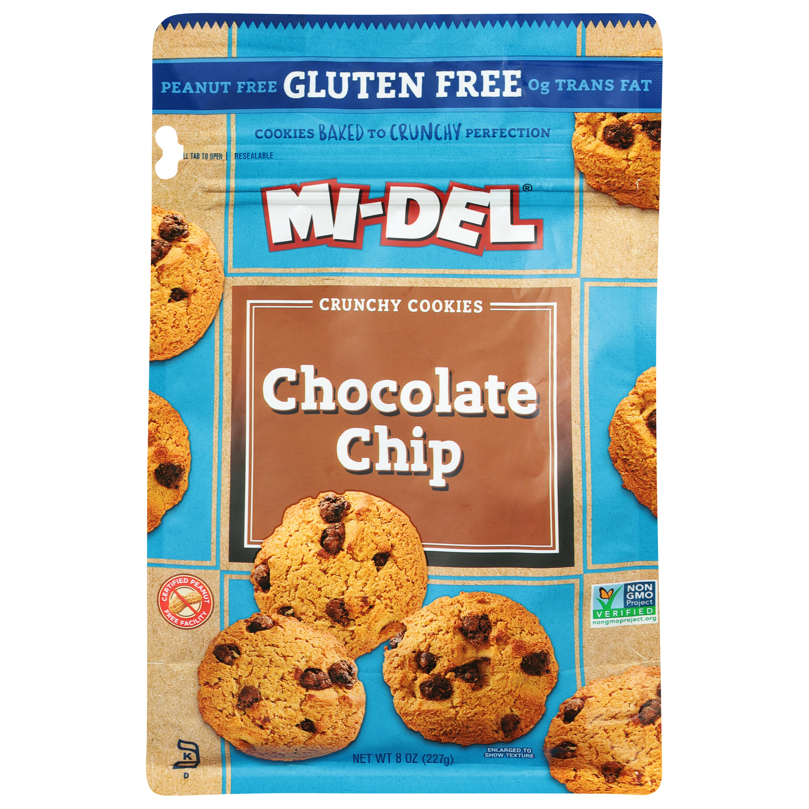 Mi-Del Gluten Free Chocolate Chip Crunchy Cookies