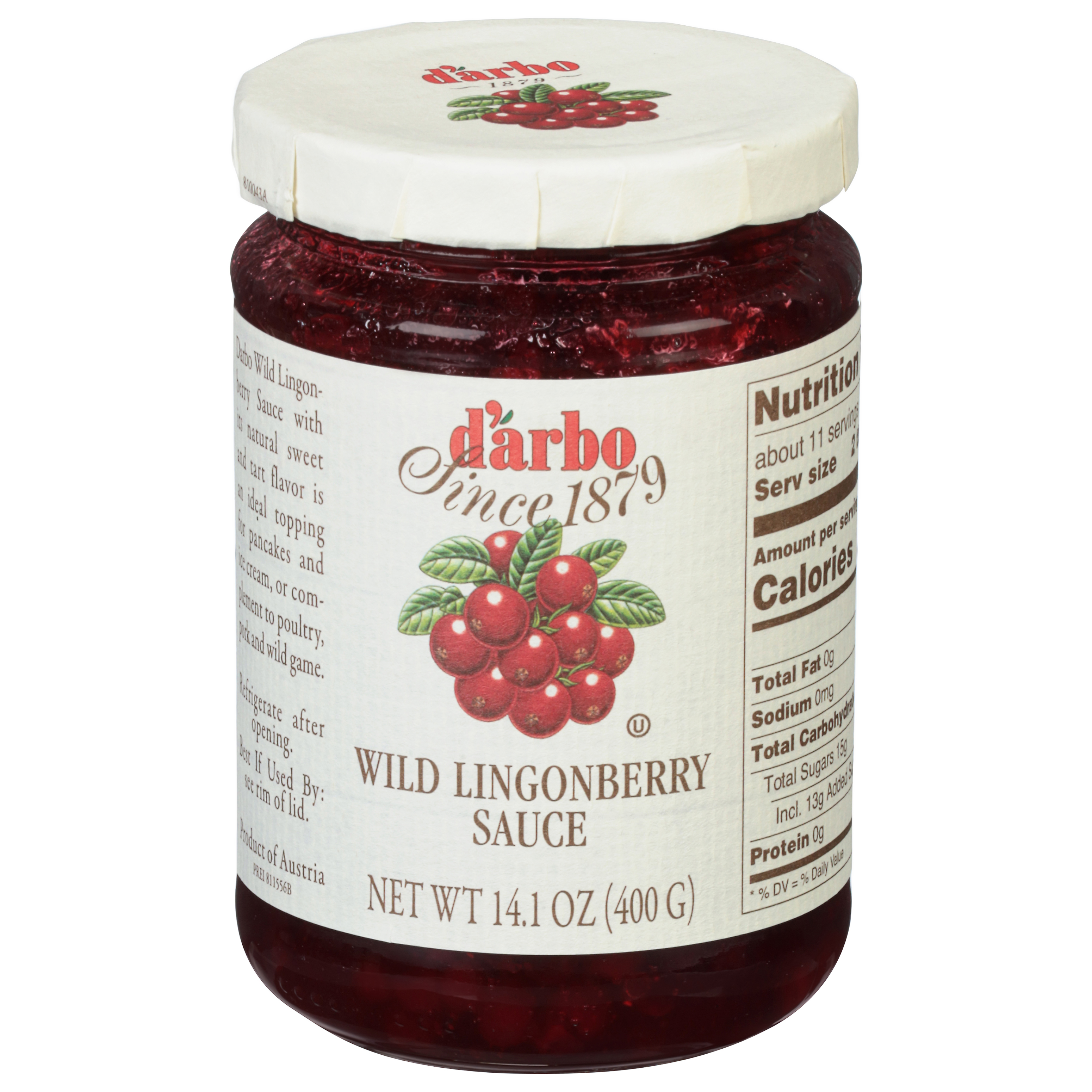 D'arbo Wild Lingonberry Sauce