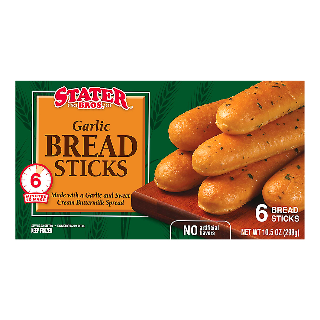 Stater Bros. Garlic Bread Sticks 6 ea