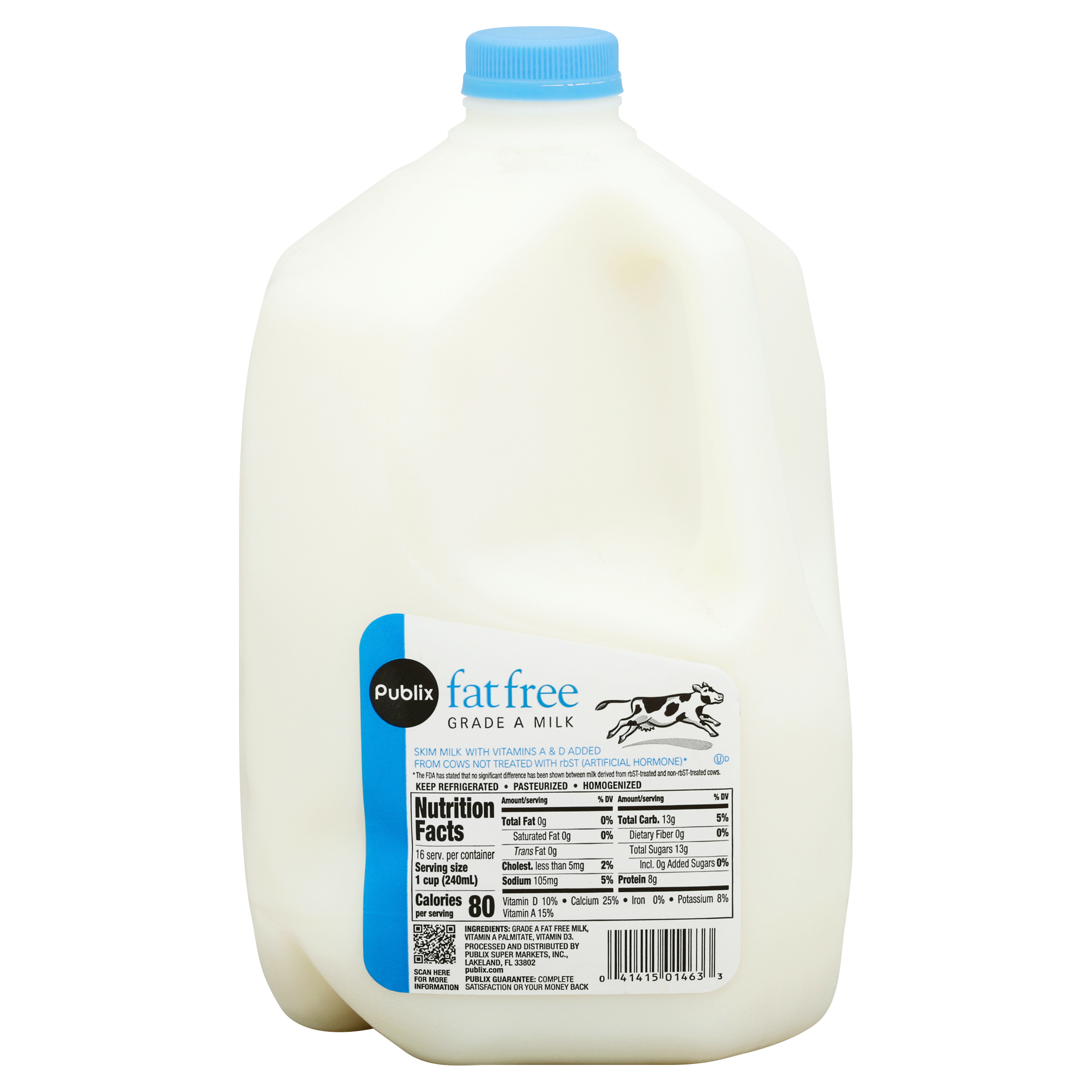Publix Fat Free Milk 1 gl JUG