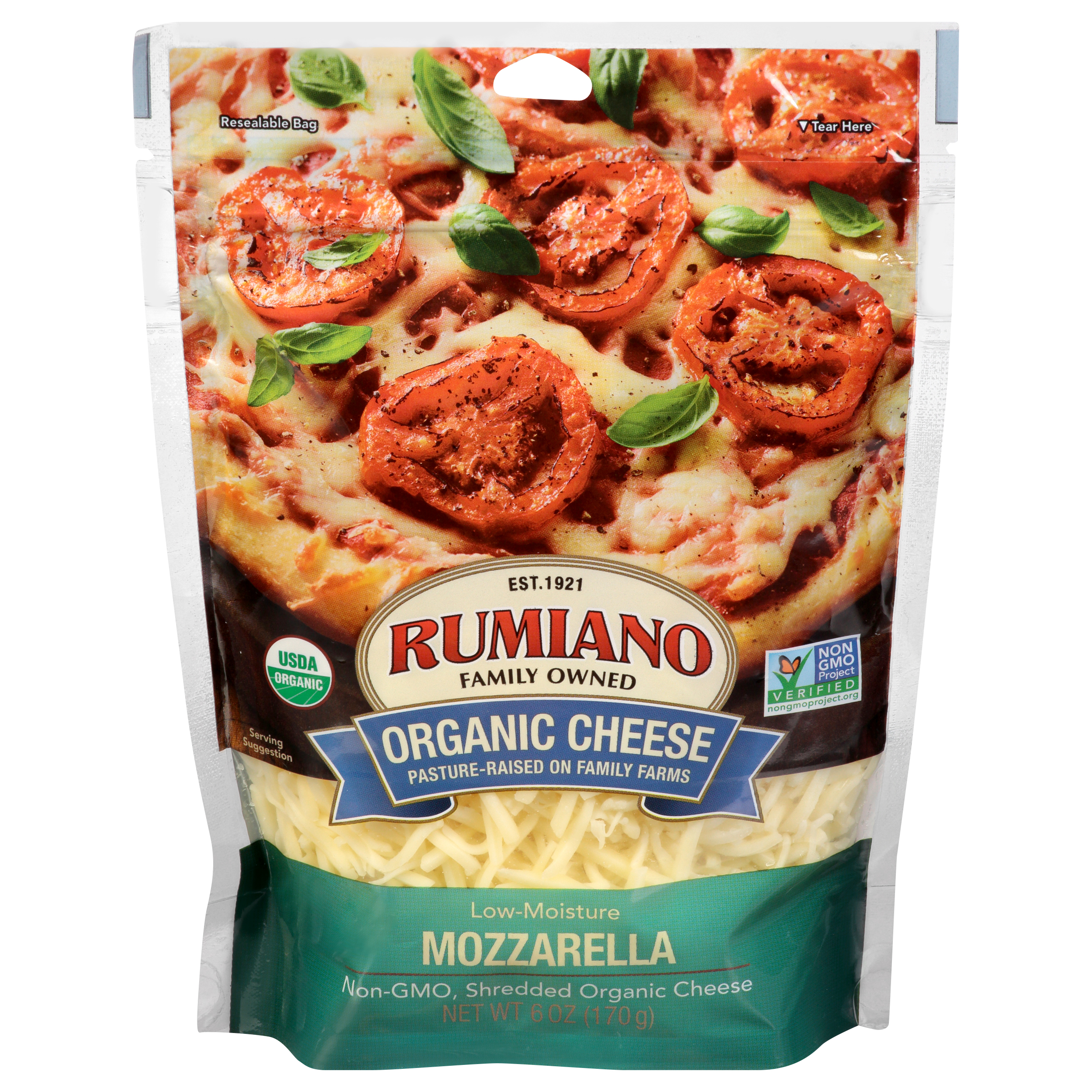Rumiano Organic Cheese Mozzarella Cheese