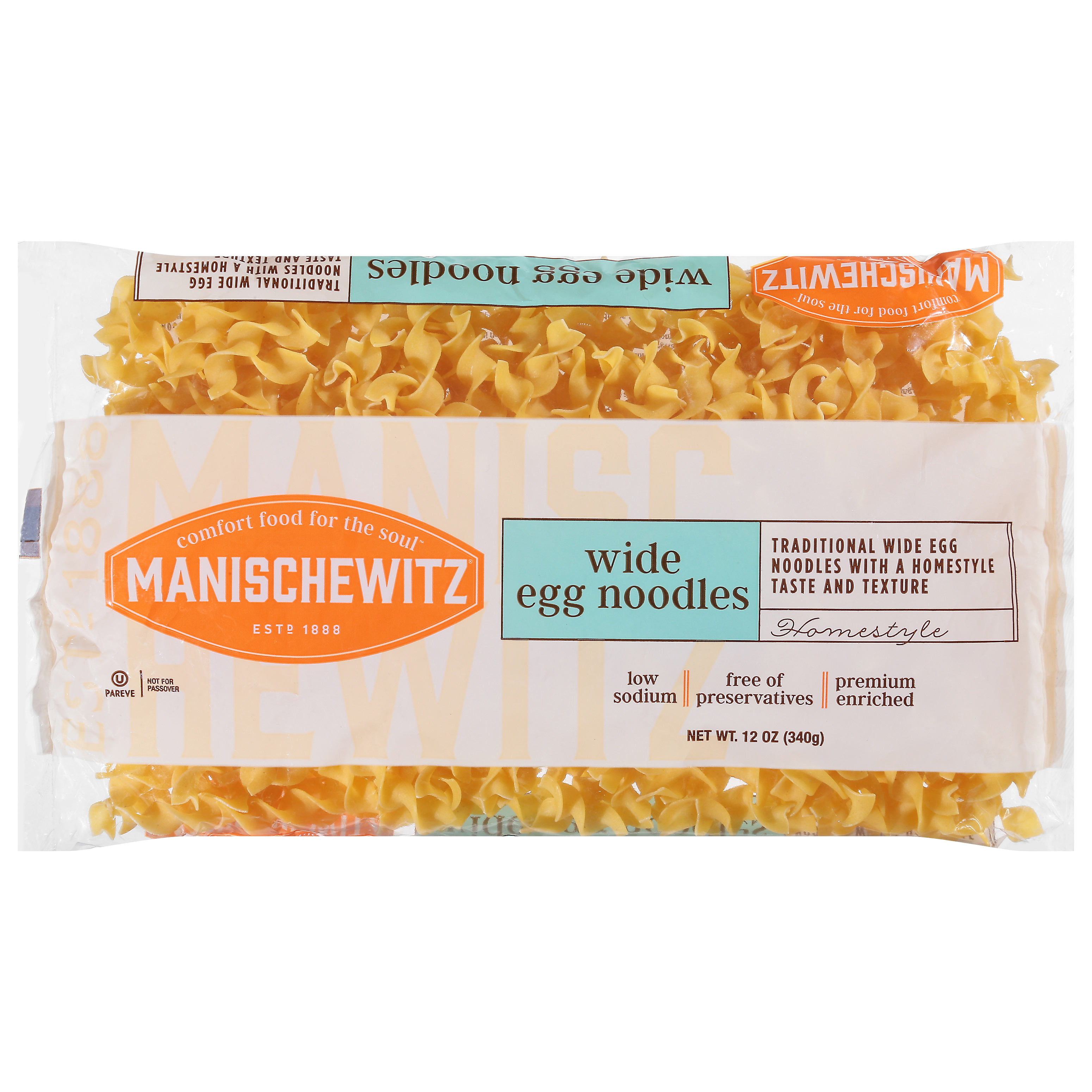 Manischewitz Homestyle Wide Egg Noodles