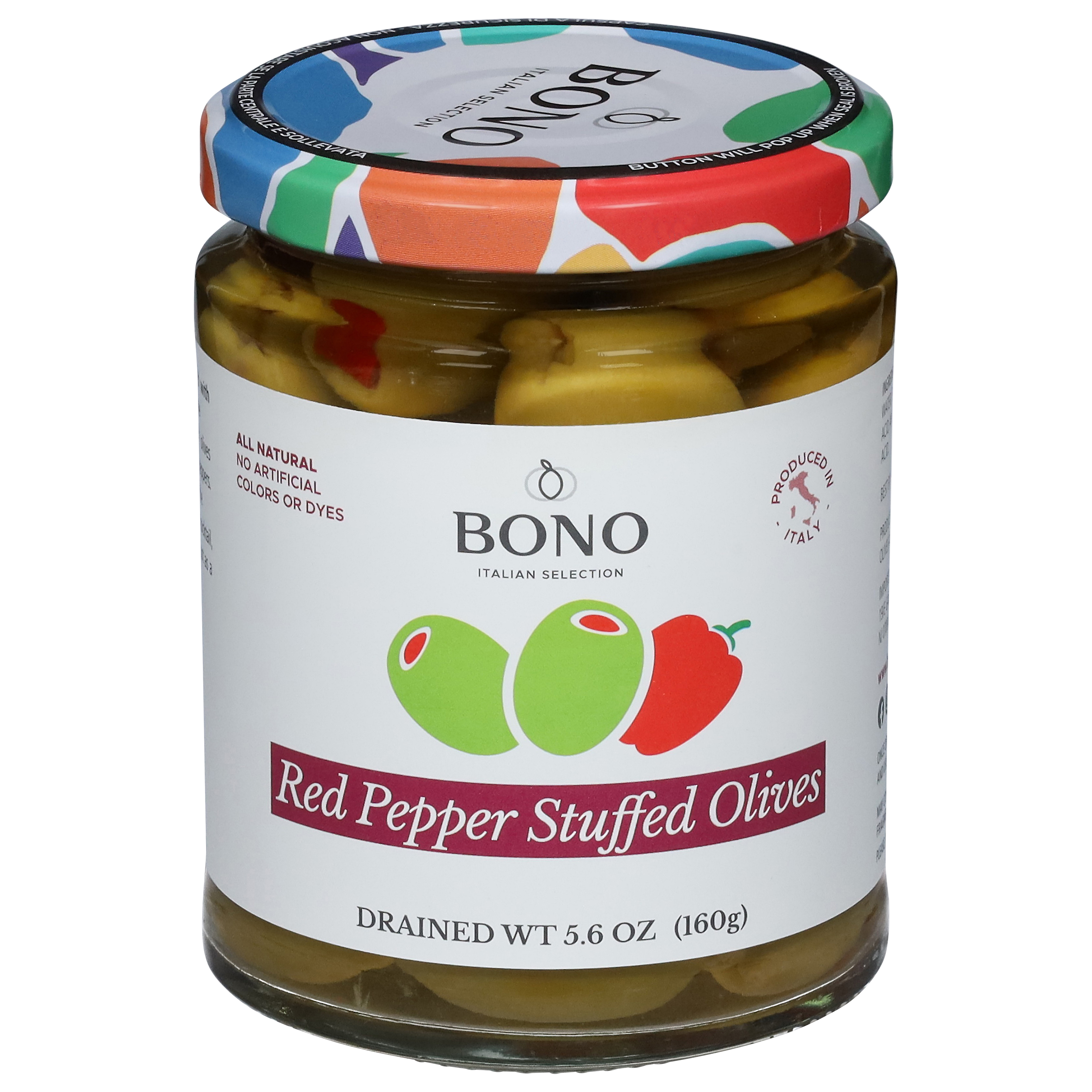 Bono Red Pepper Stuffed Olives