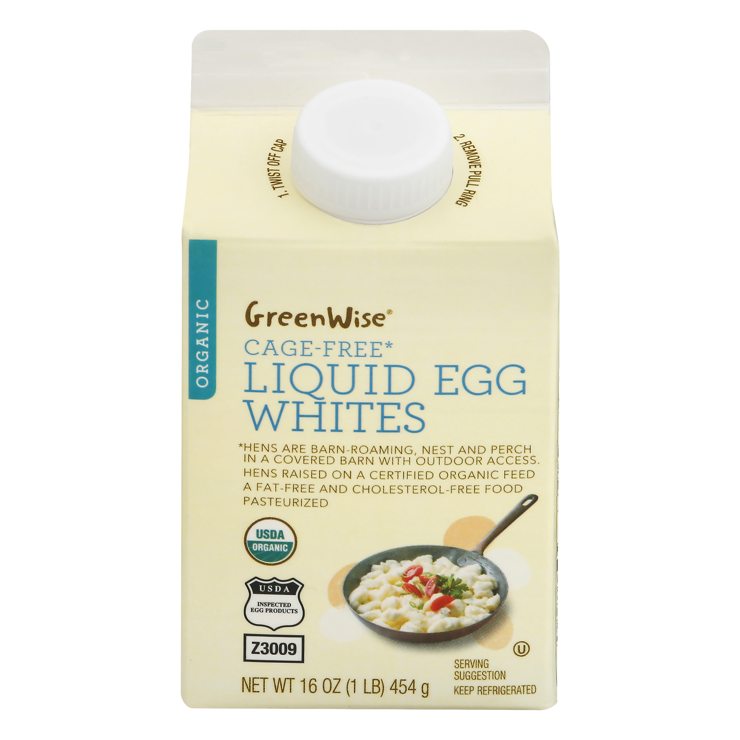 GreenWise Organic Liquid Egg Whites 16 oz GABLE TOP