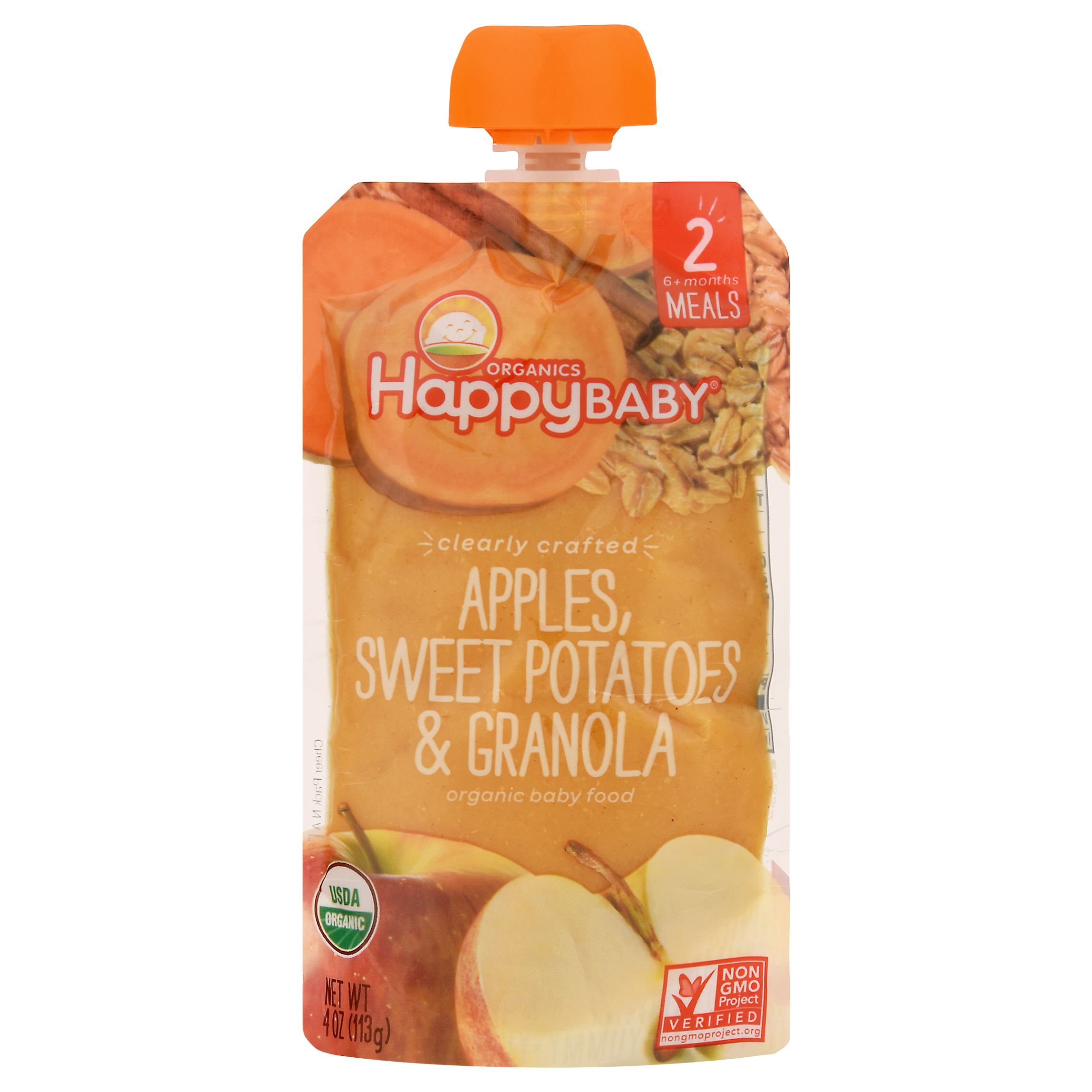 Happy Baby Apples Sweet Potatoes & Granola