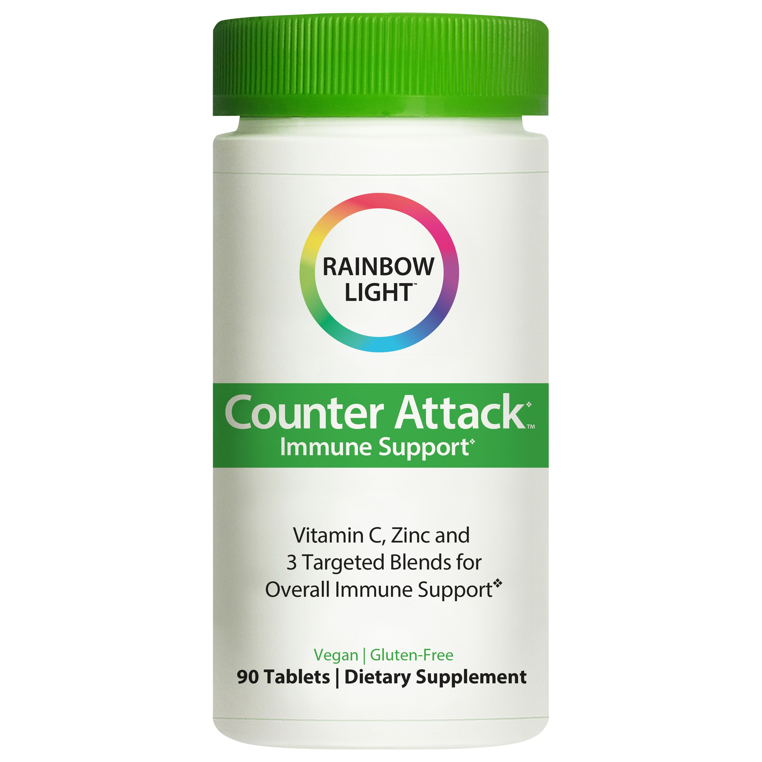 Rainbow Light Counter Attack Immune Support 90 Tablets