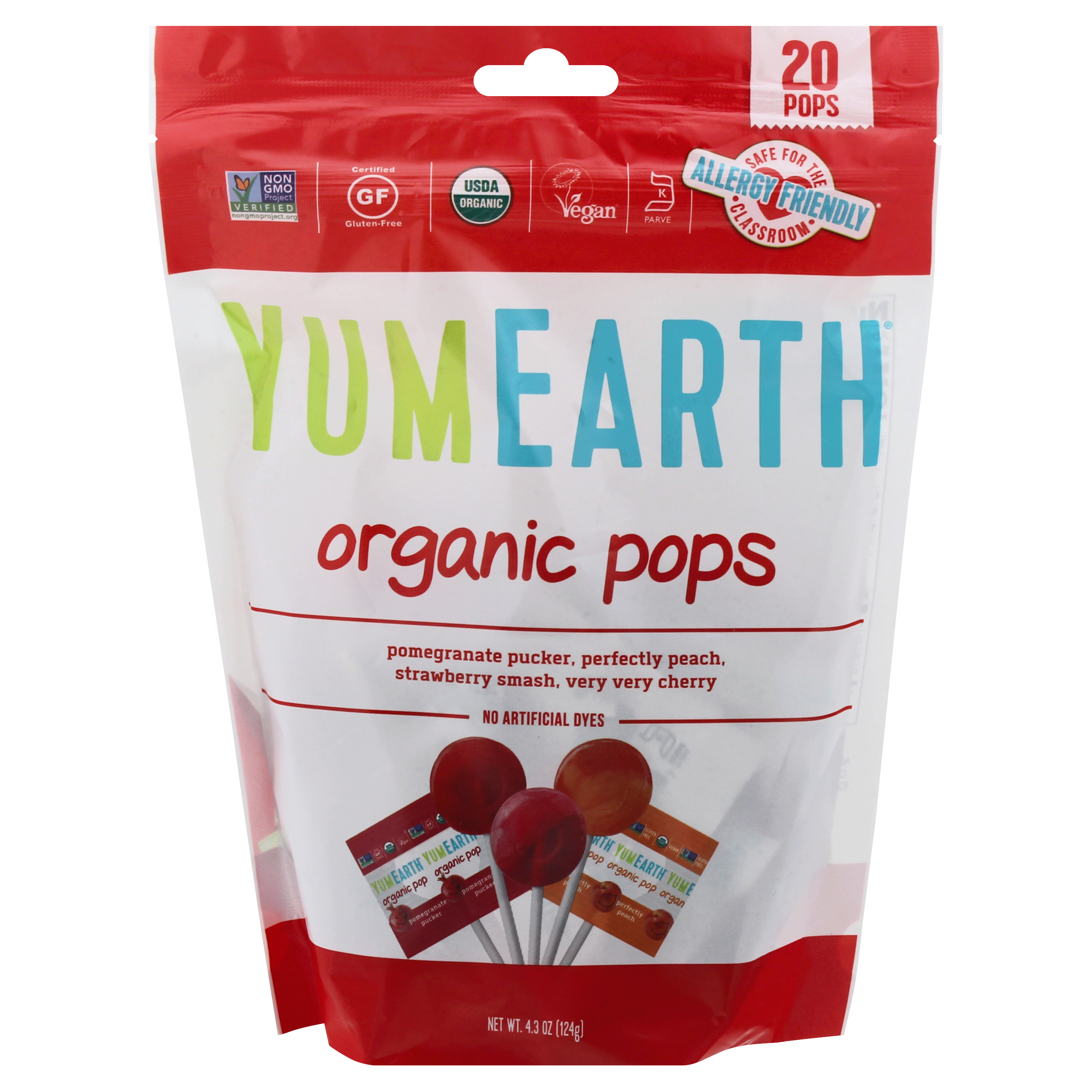 YumEarth Organic Assorted Pops