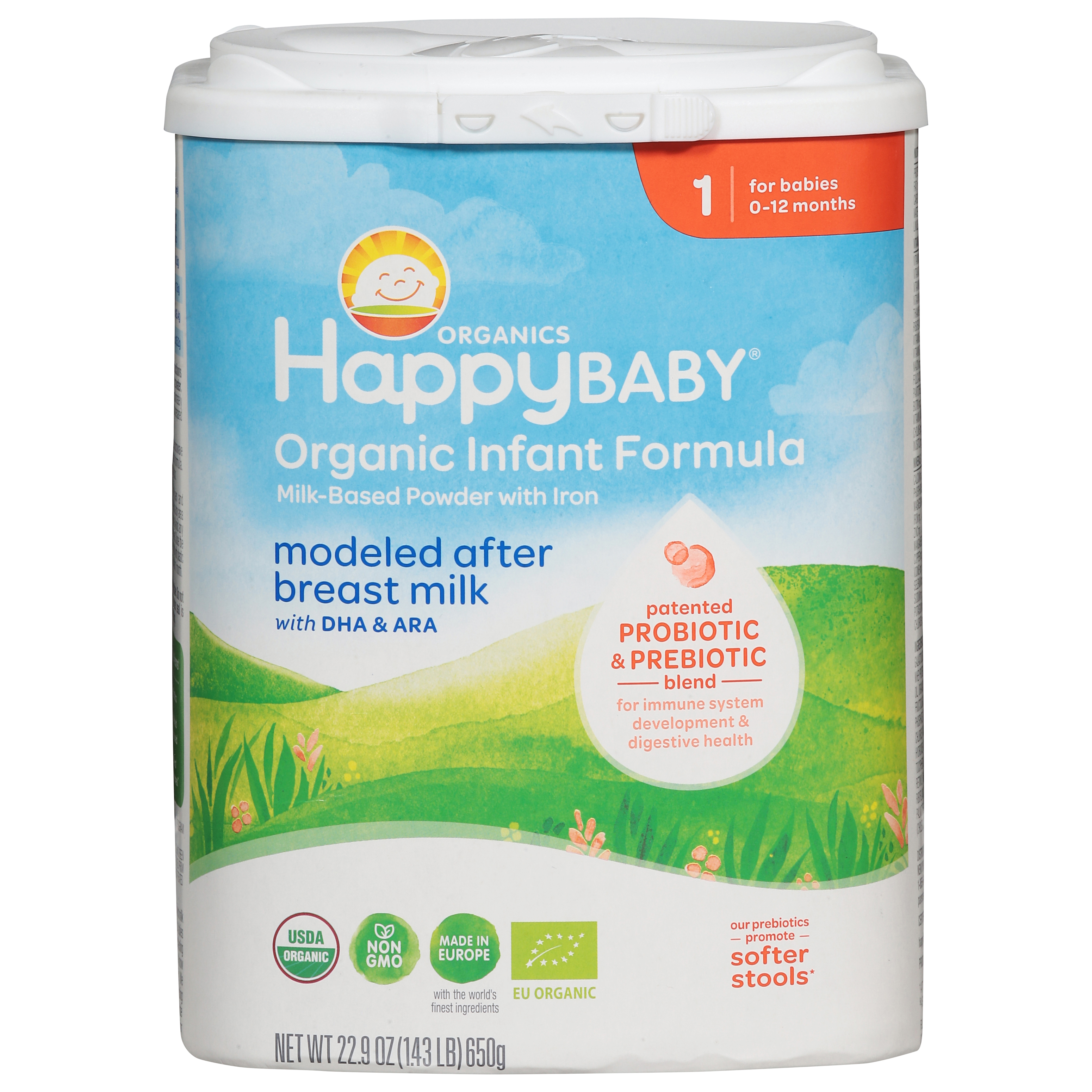 Happy Baby Organics 1 Organic Infant Formula