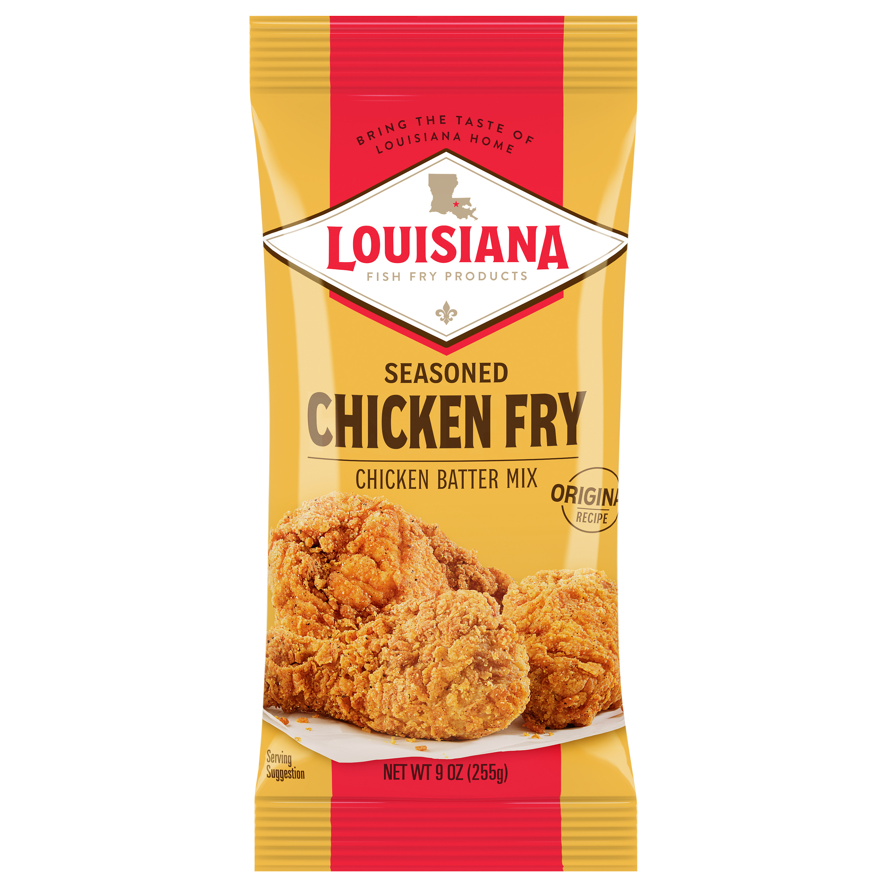 Louisiana Fish Fry Products Original Recipe Seasoned Chicken Fry Chicken Batter Mix