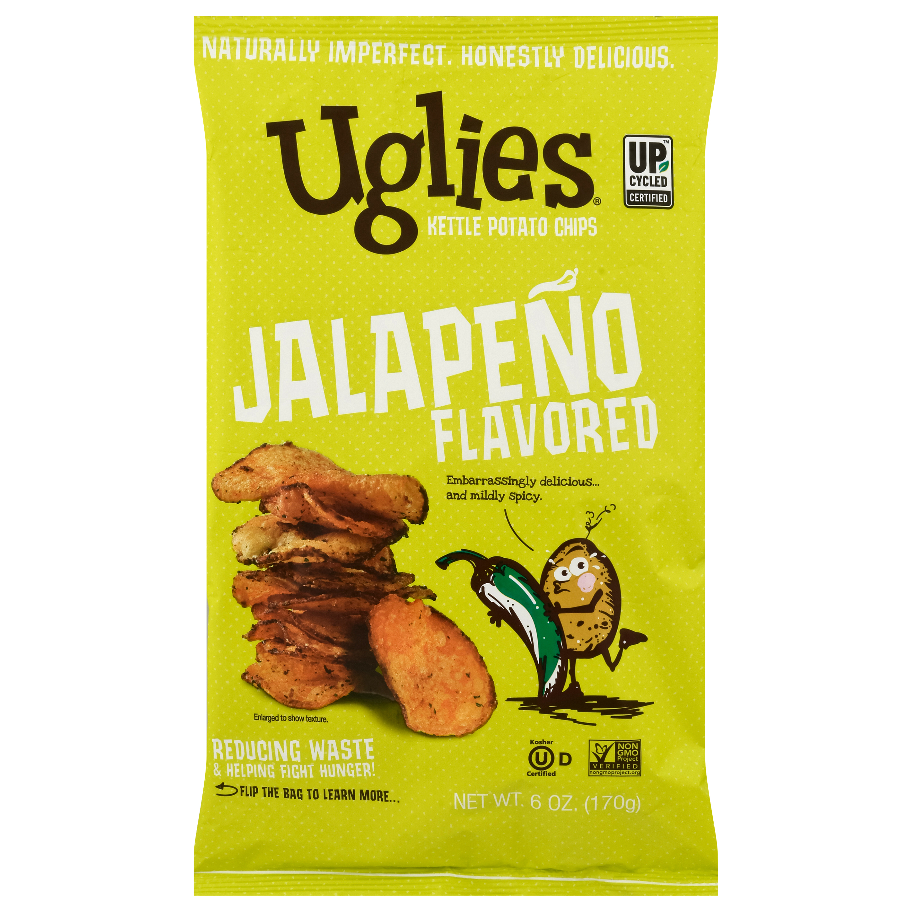 Uglies Jalapeno Flavored Kettle Potato Chips