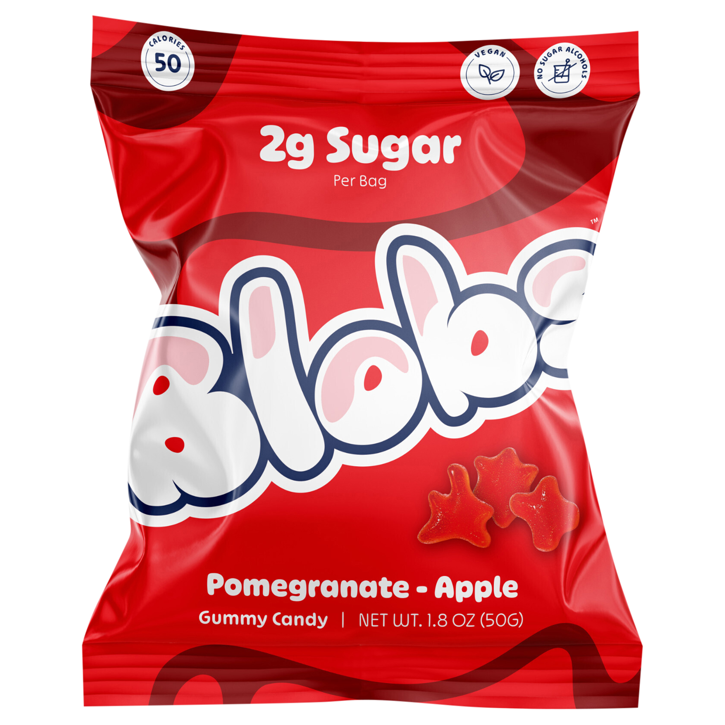 Blobs Pomegranate/Apple Gummy Candy