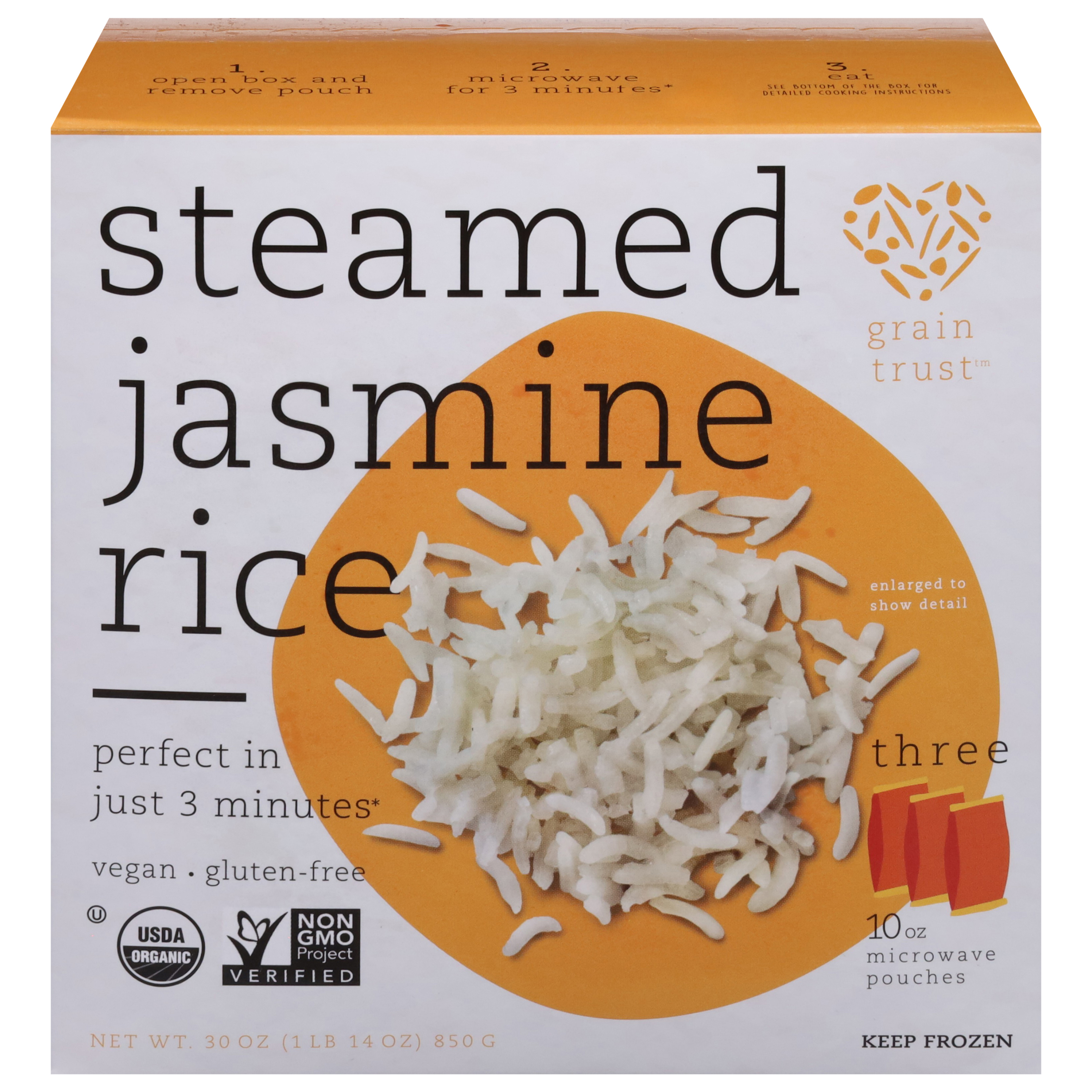 Grain Trust Steamed Jasmine Rice