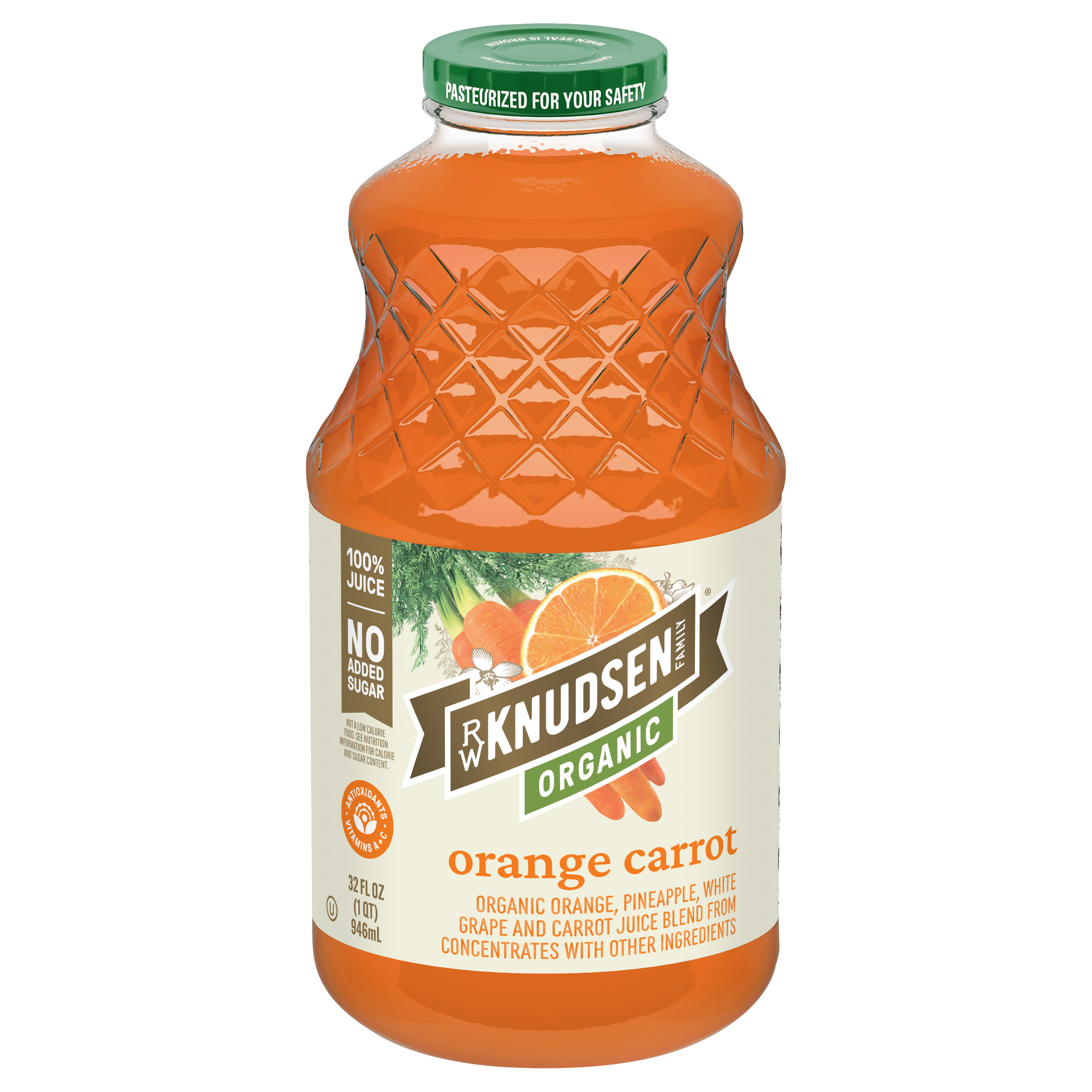 RW Knudsen Family Organic Orange Carrot Juice Blend
