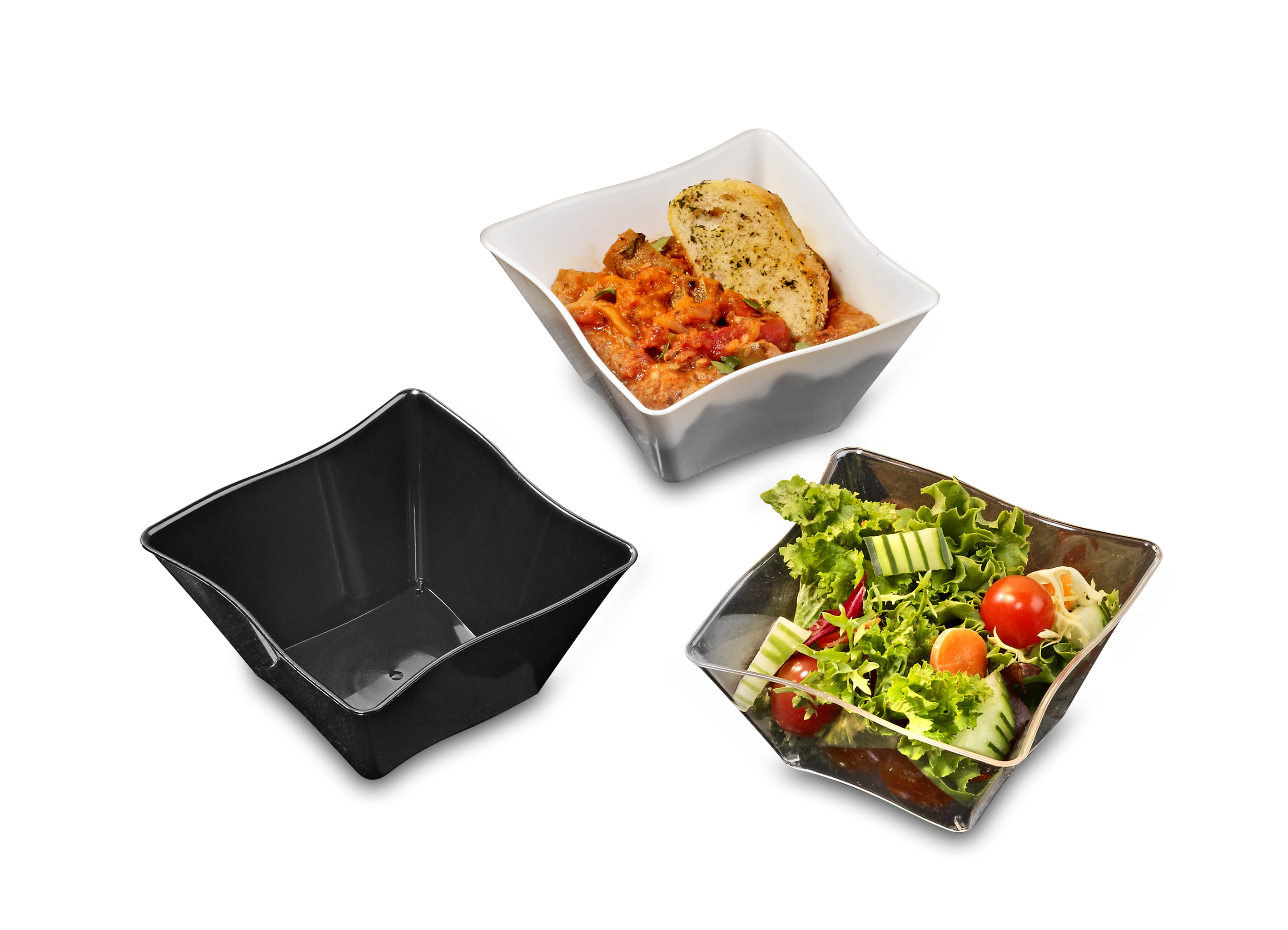 EMI-WB5CL 5OZ CLR SQ WAVE BOWL 120/CS