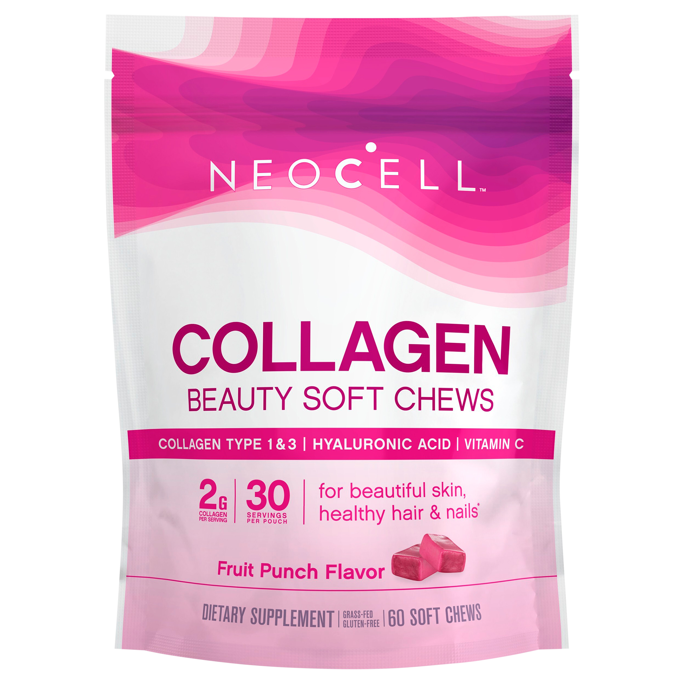 NeoCell Beauty Bursts Fruit Punch Soft Chews