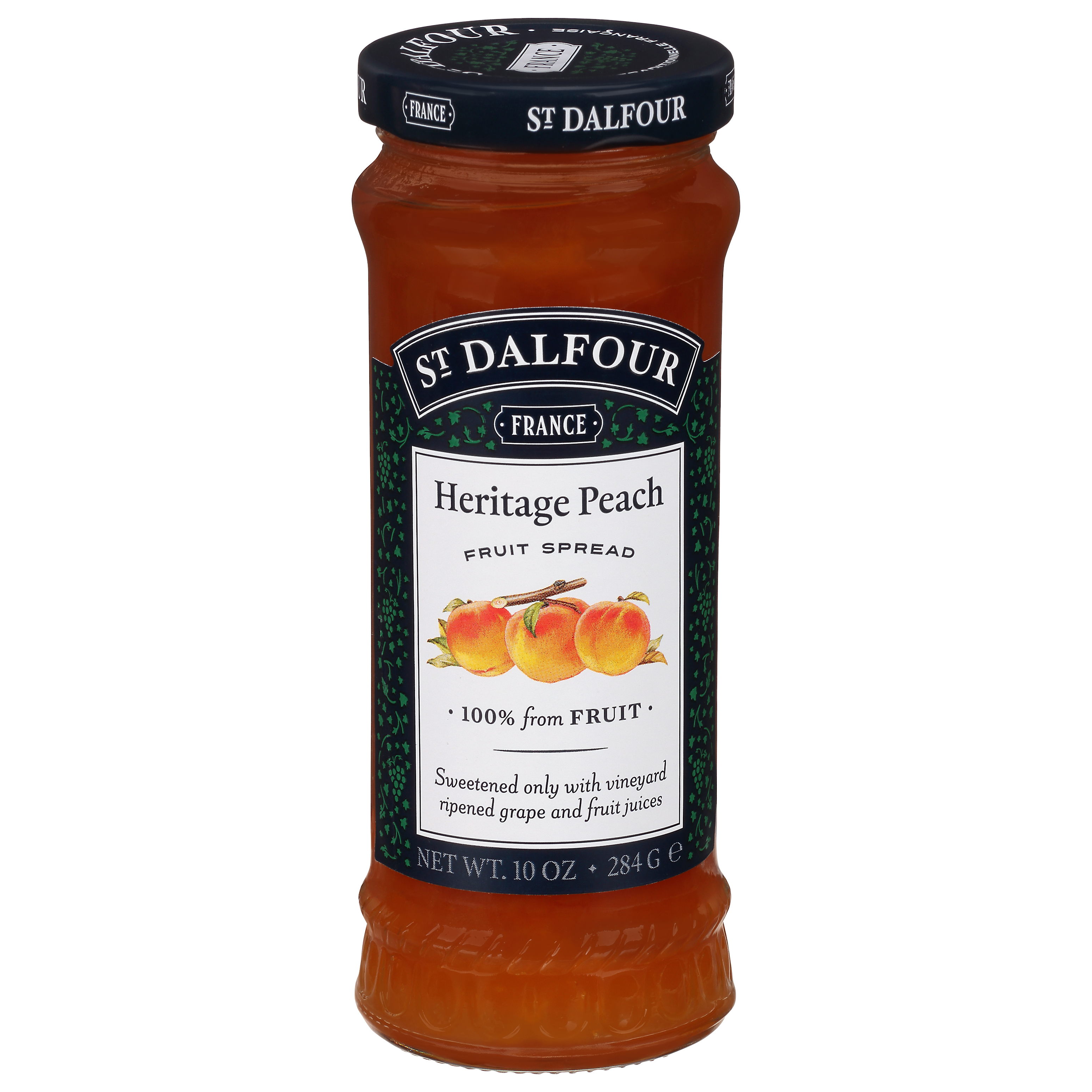 St Dalfour Heritage Peach Fruit Spread