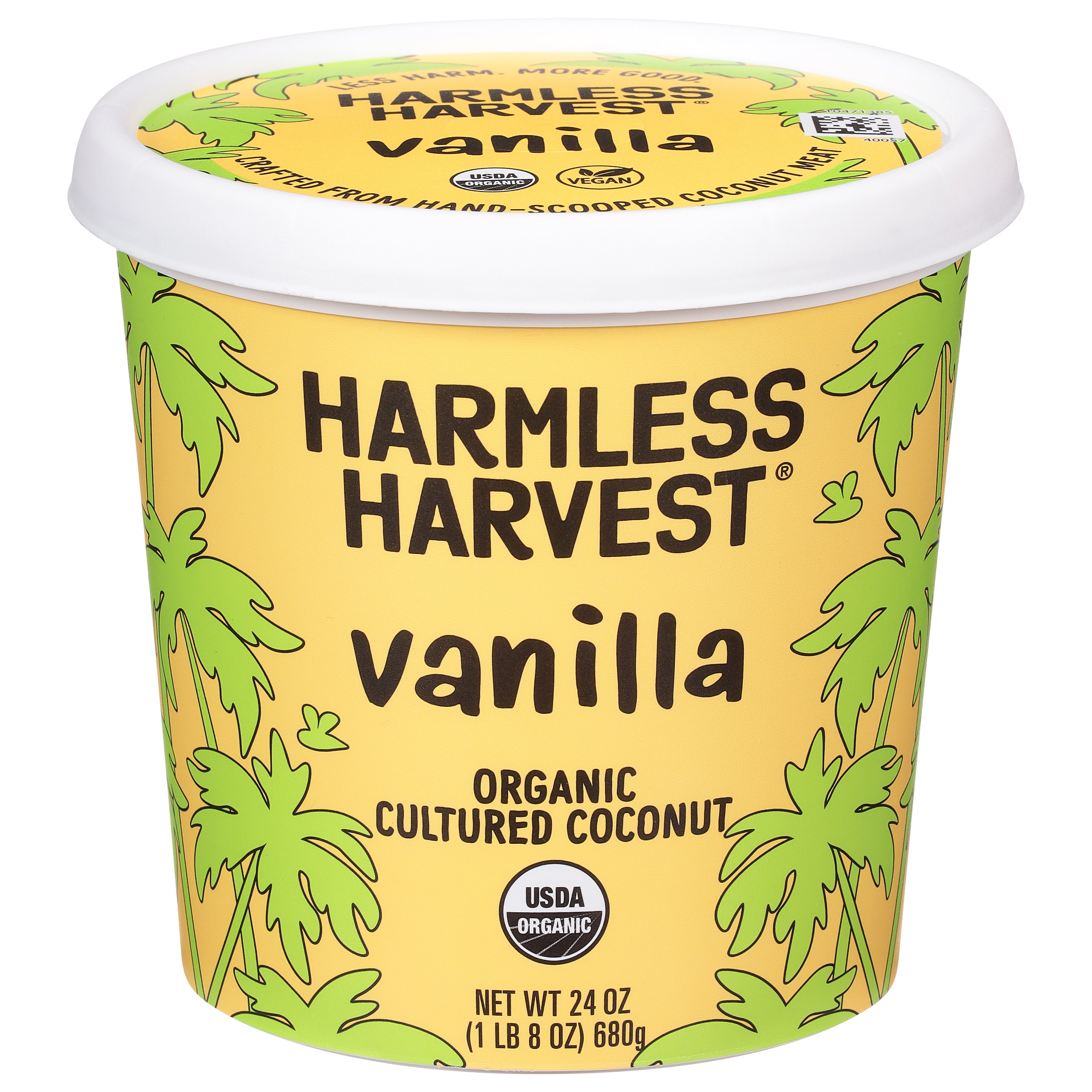 Harmless Harvest Organic Vanilla Cultured Coconut