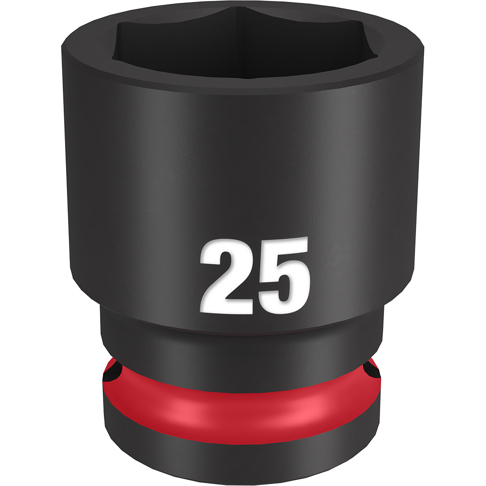 SHOCKWAVE Impact Duty 1/2" Drive 25MM Standard 6 Point Socket