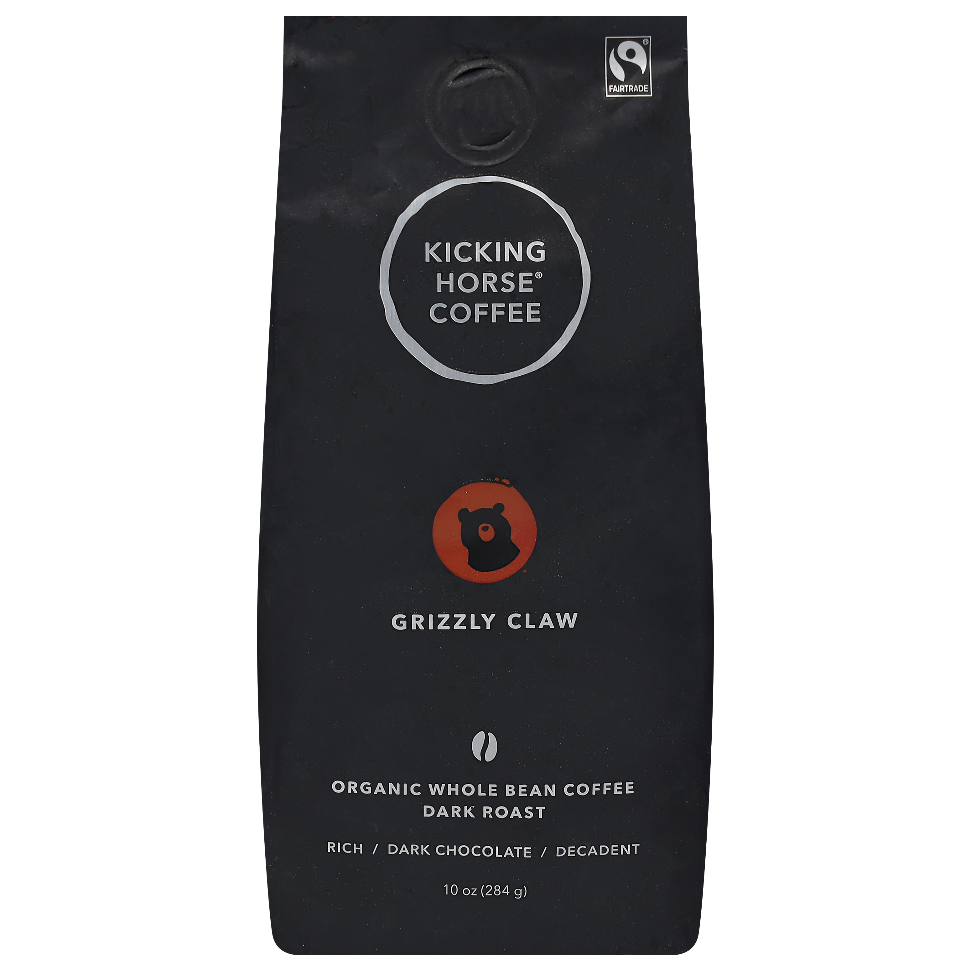 Kicking Horse Coffee Organic Dark Roast Whole Bean Grizzly Claw Coffee