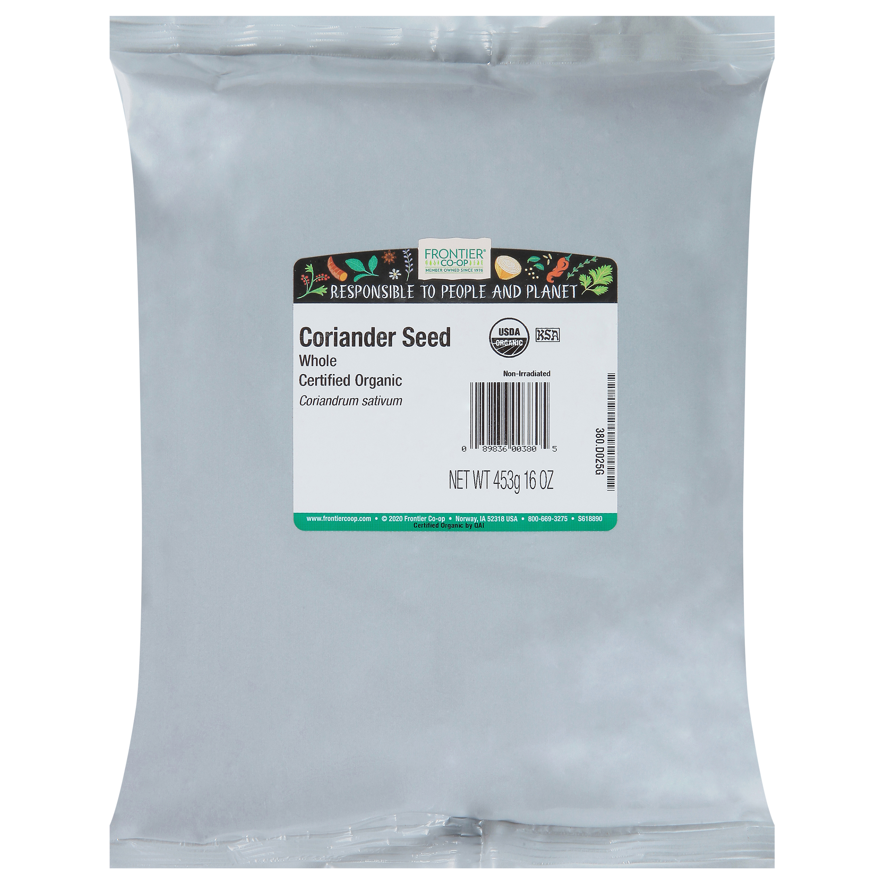 Frontier Co-op Whole Coriander Seed