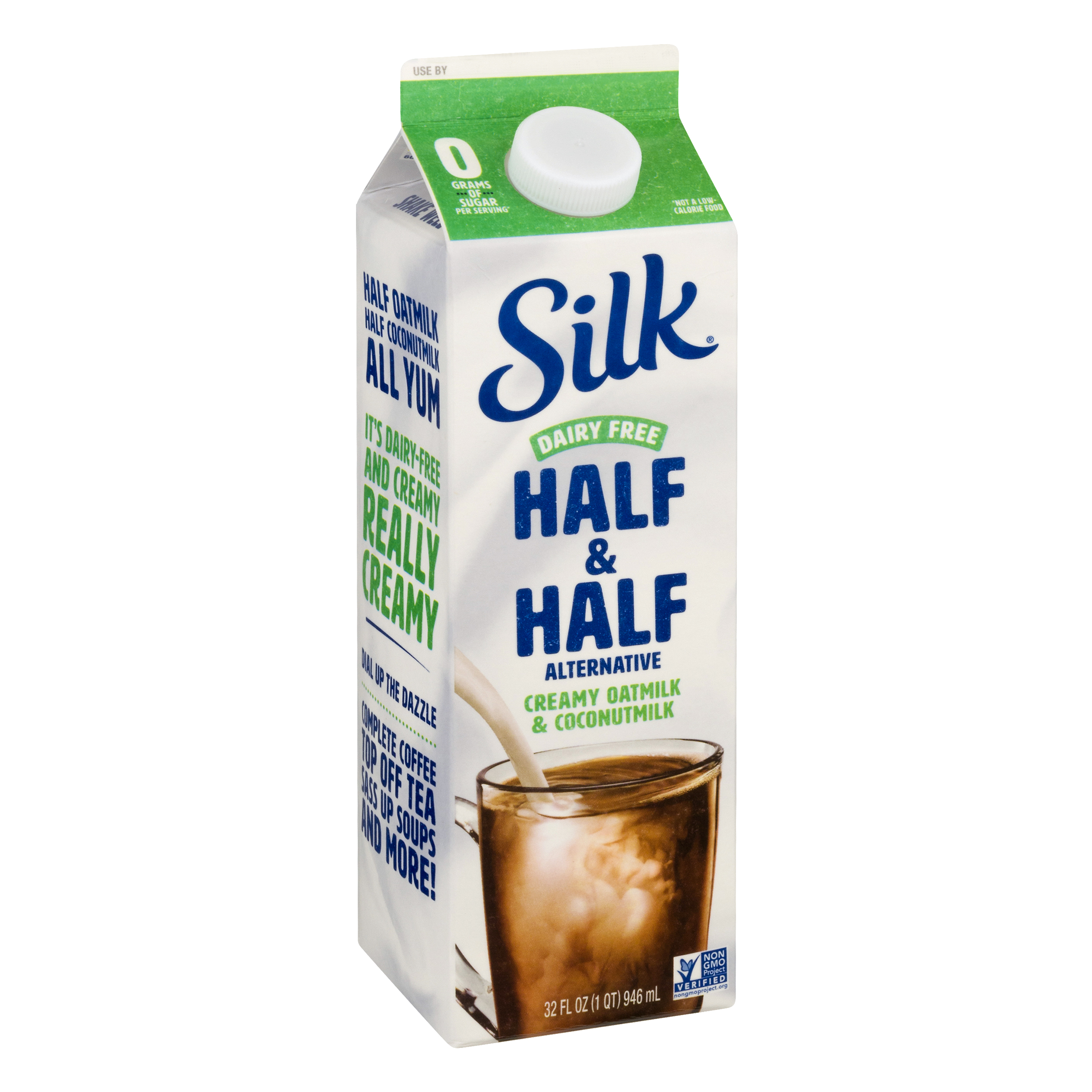 Silk Dairy Free Alternative Creamy Oatmilk & Coconutmilk Half & Half