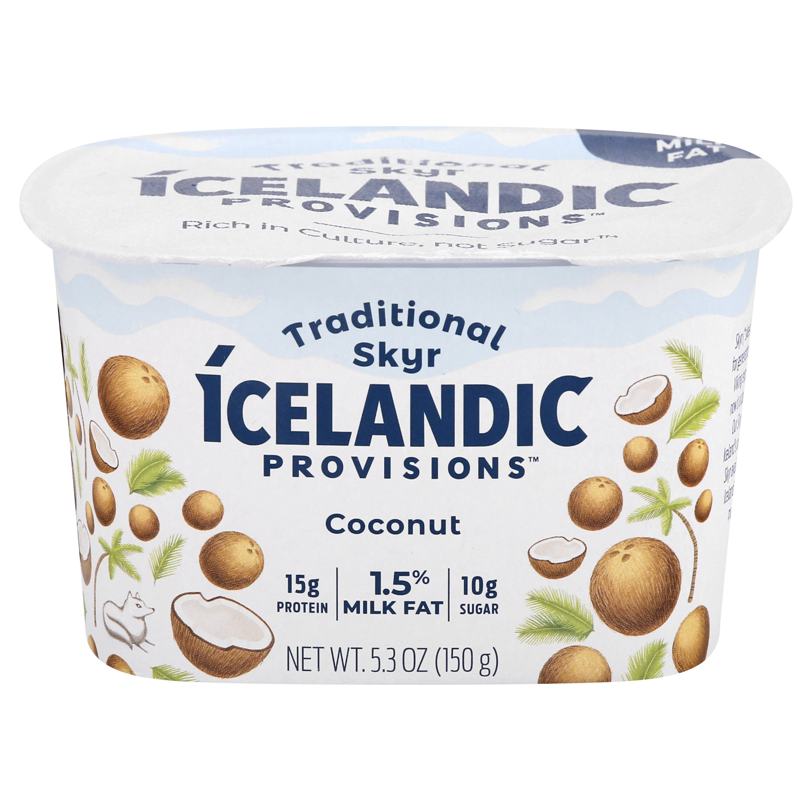 Icelandic Provisions Coconut Traditional Skyr