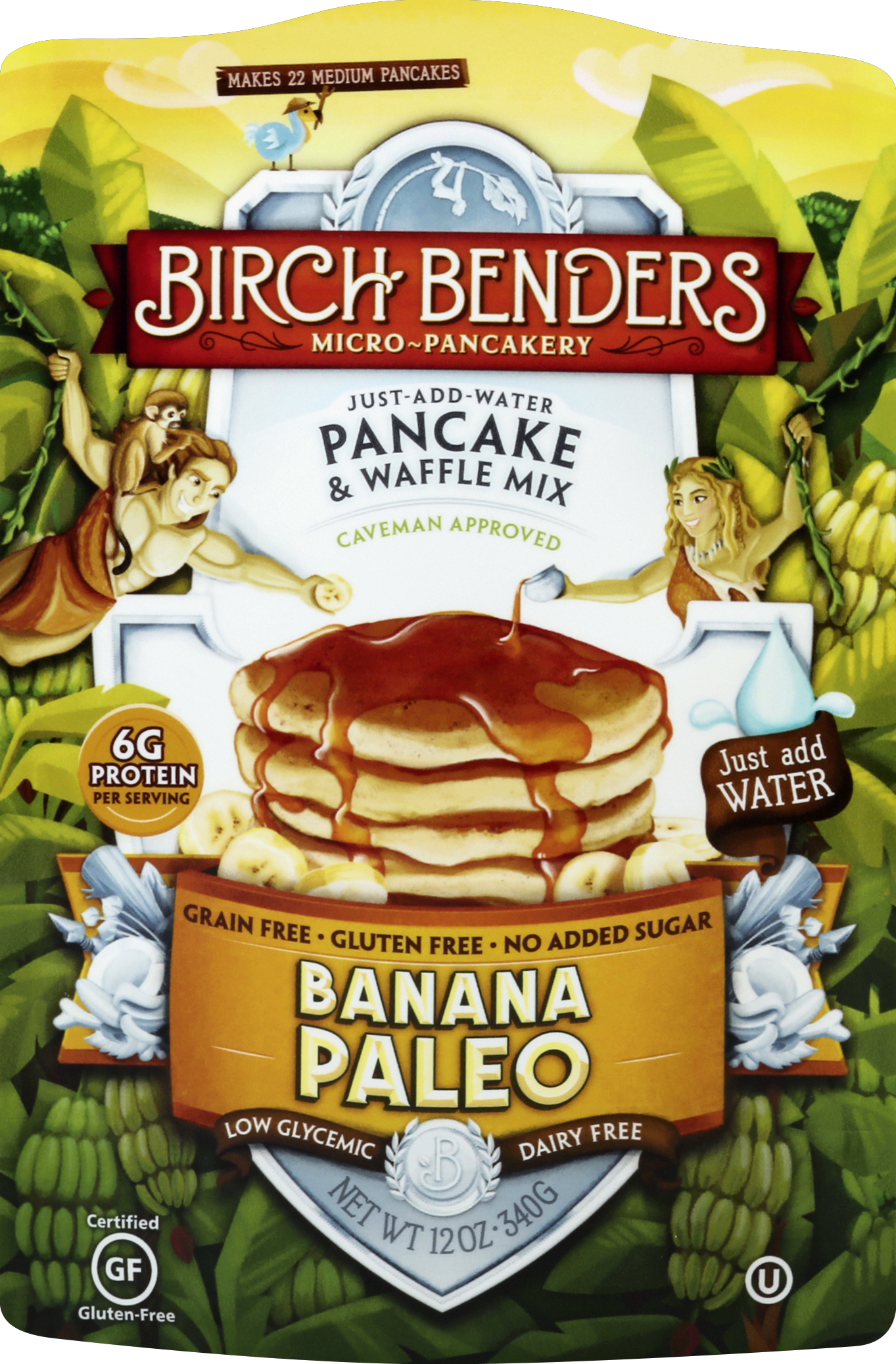 Birch Benders Pancake Waffle Mix 12 OZ
