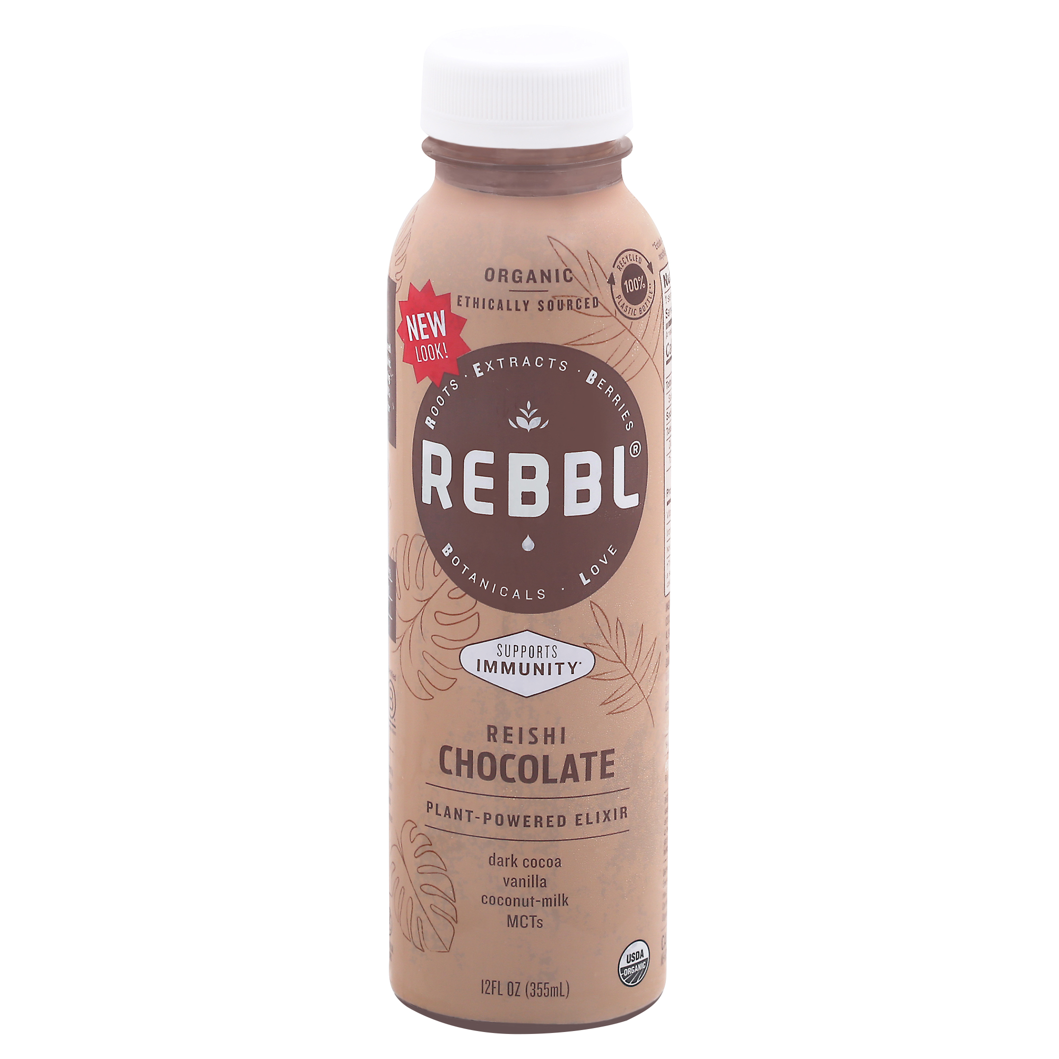 Rebbl Reishi Chocolate Plant-Powered Elixir