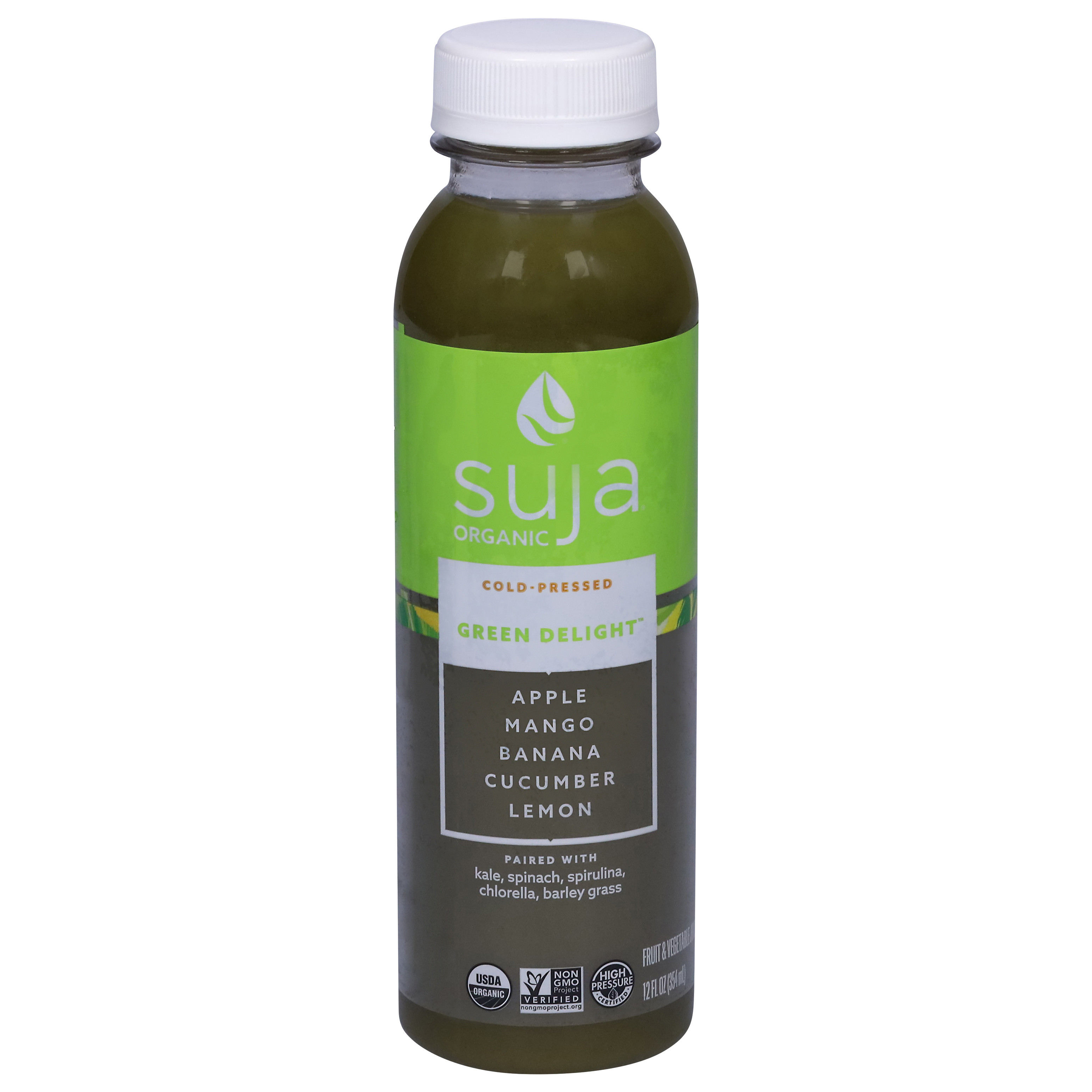 Suja Organic Cold-Pressed Green Delight Fruit & Vegetable Juice Smoothie