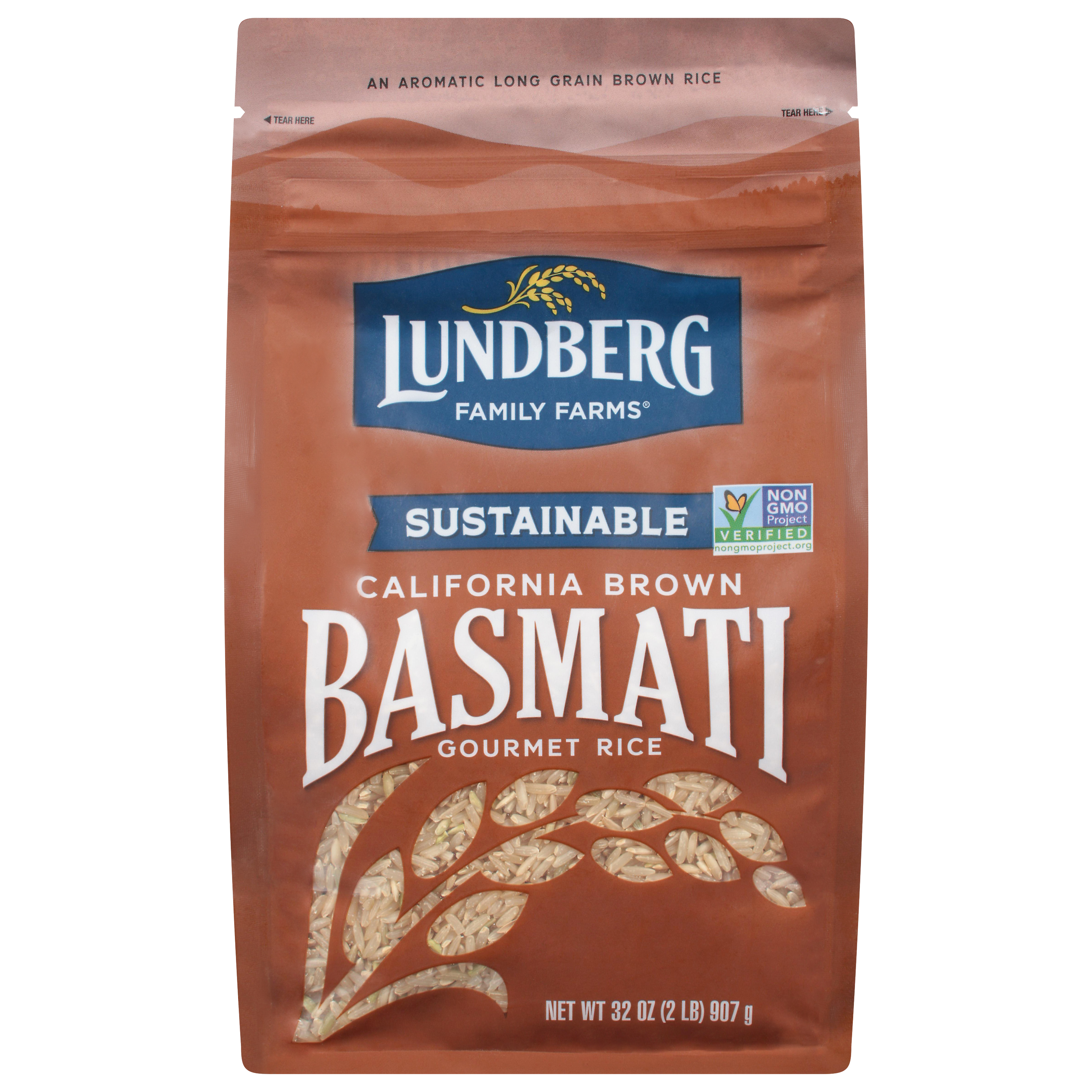 Lundberg Family Farms Sustainable California Brown Basmati Gourmet Rice