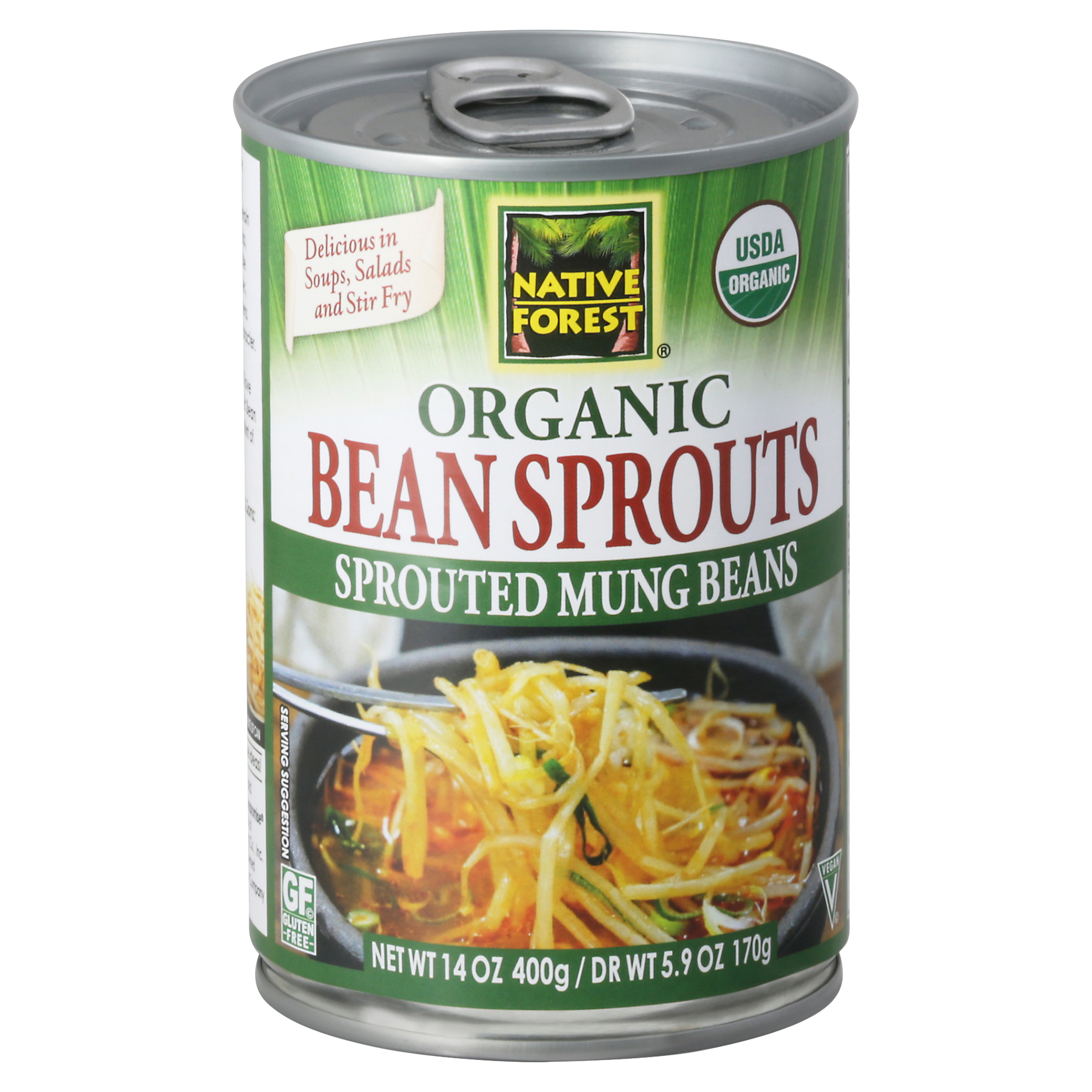 Native Forest Organic Sprouted Bean Sprouts