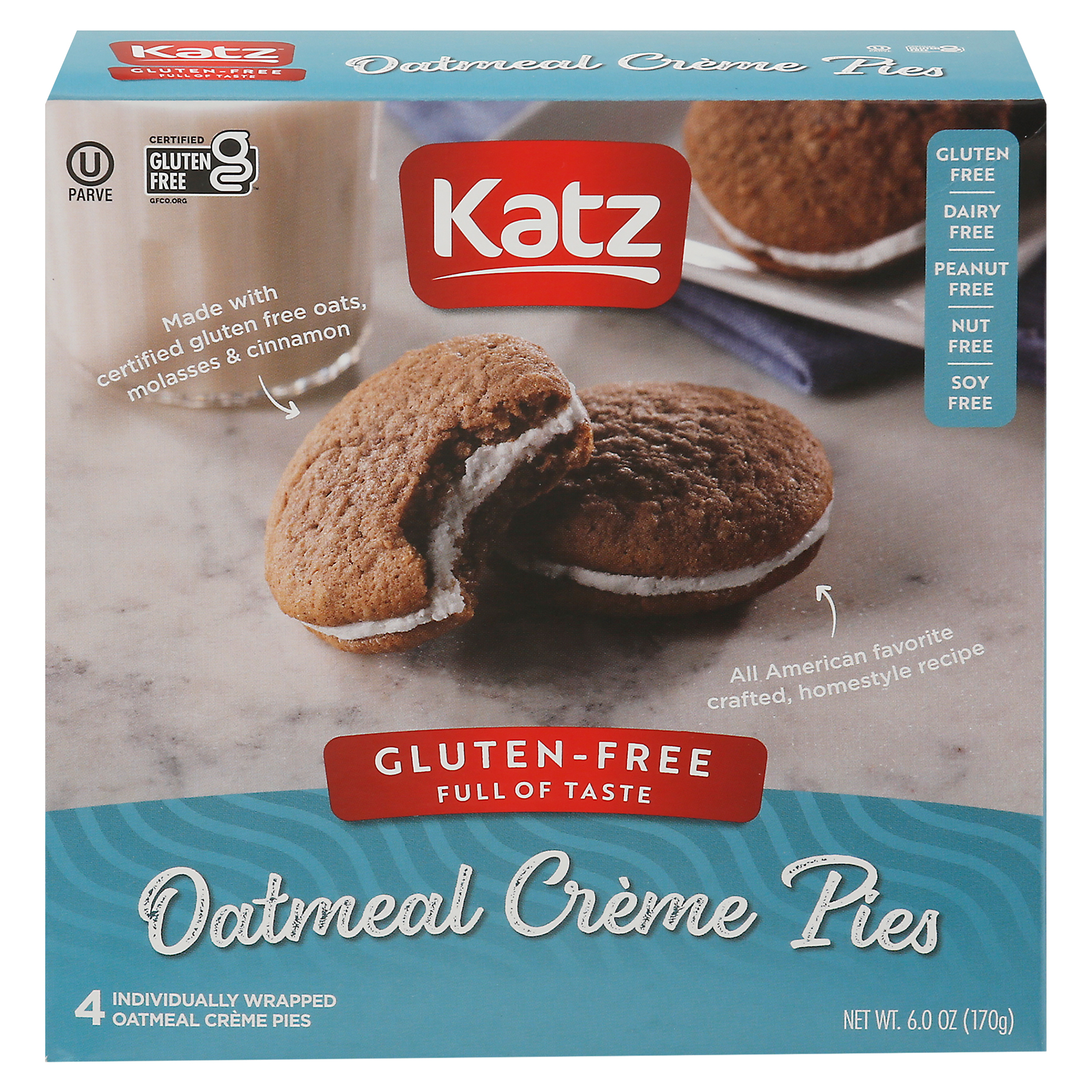 Katz Gluten Free Oatmeal Creme Pies
